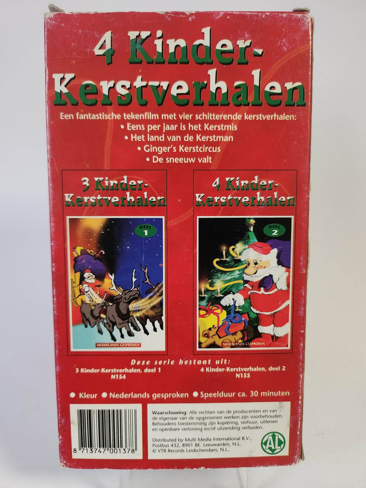 4 Kinder-Kerstverhalen VHS Kids - Feniks Gameshop