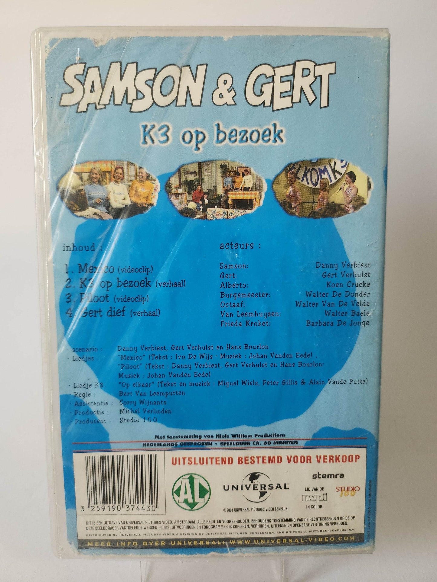 Samson & Gert K3 op Bezoek VHS Kids - Feniks Gameshop