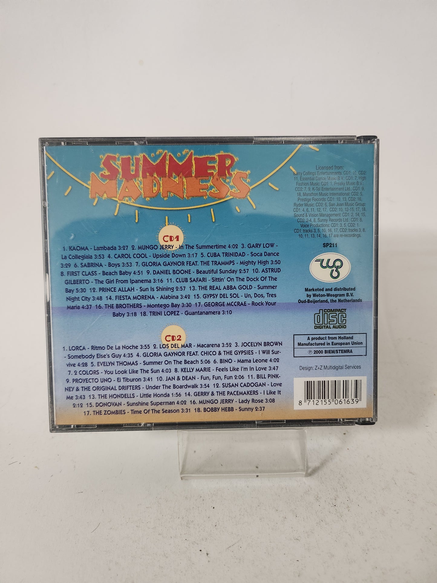 Summer Madness Dubbel CD
