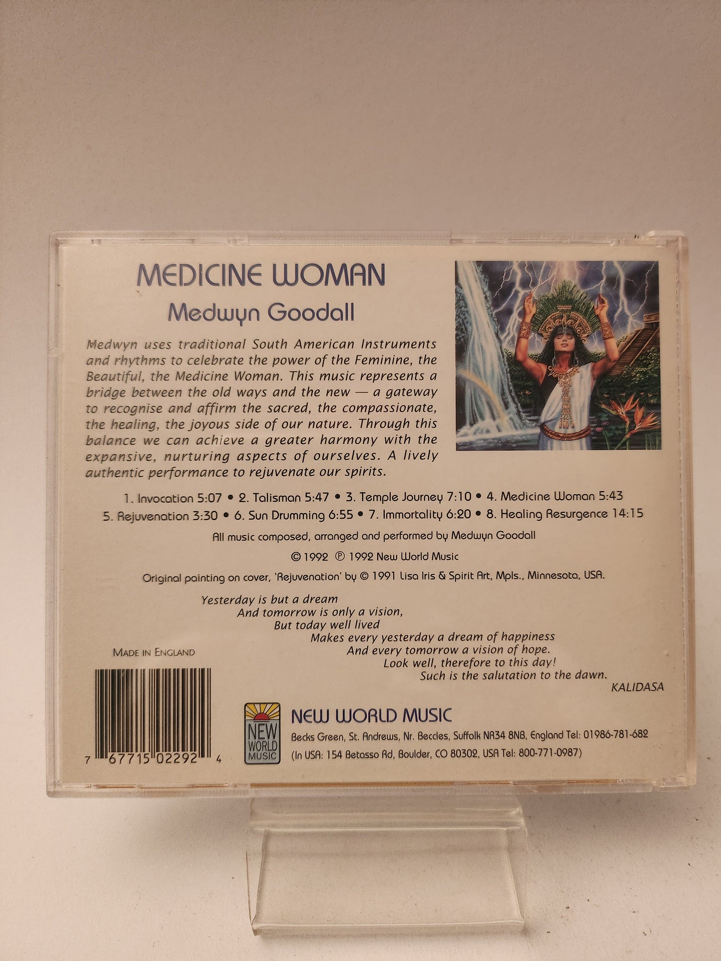 Medicine Woman: Medwijn Goodall CD
