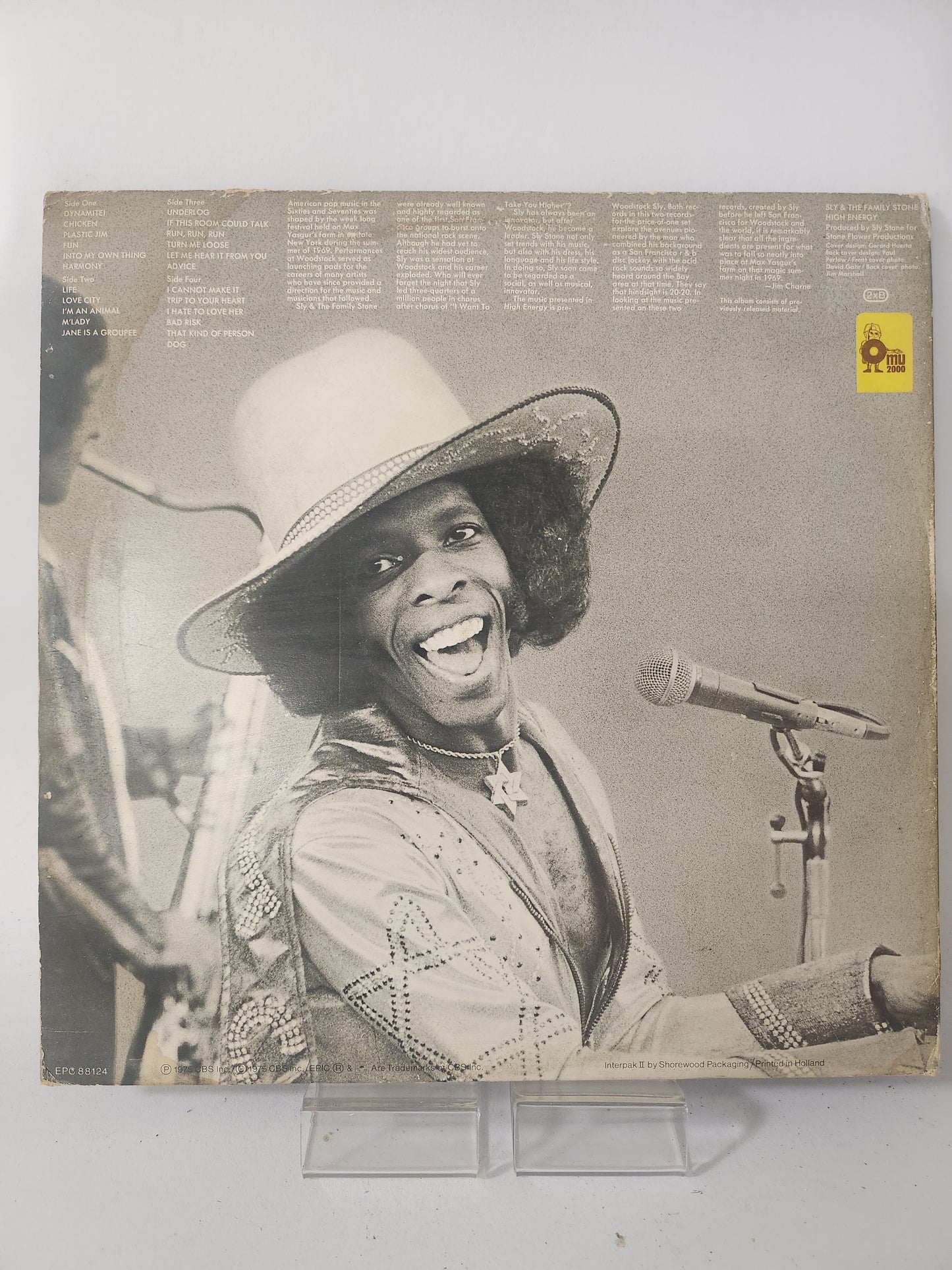 High Energy: Sly & the Family Stone LP Vinyl