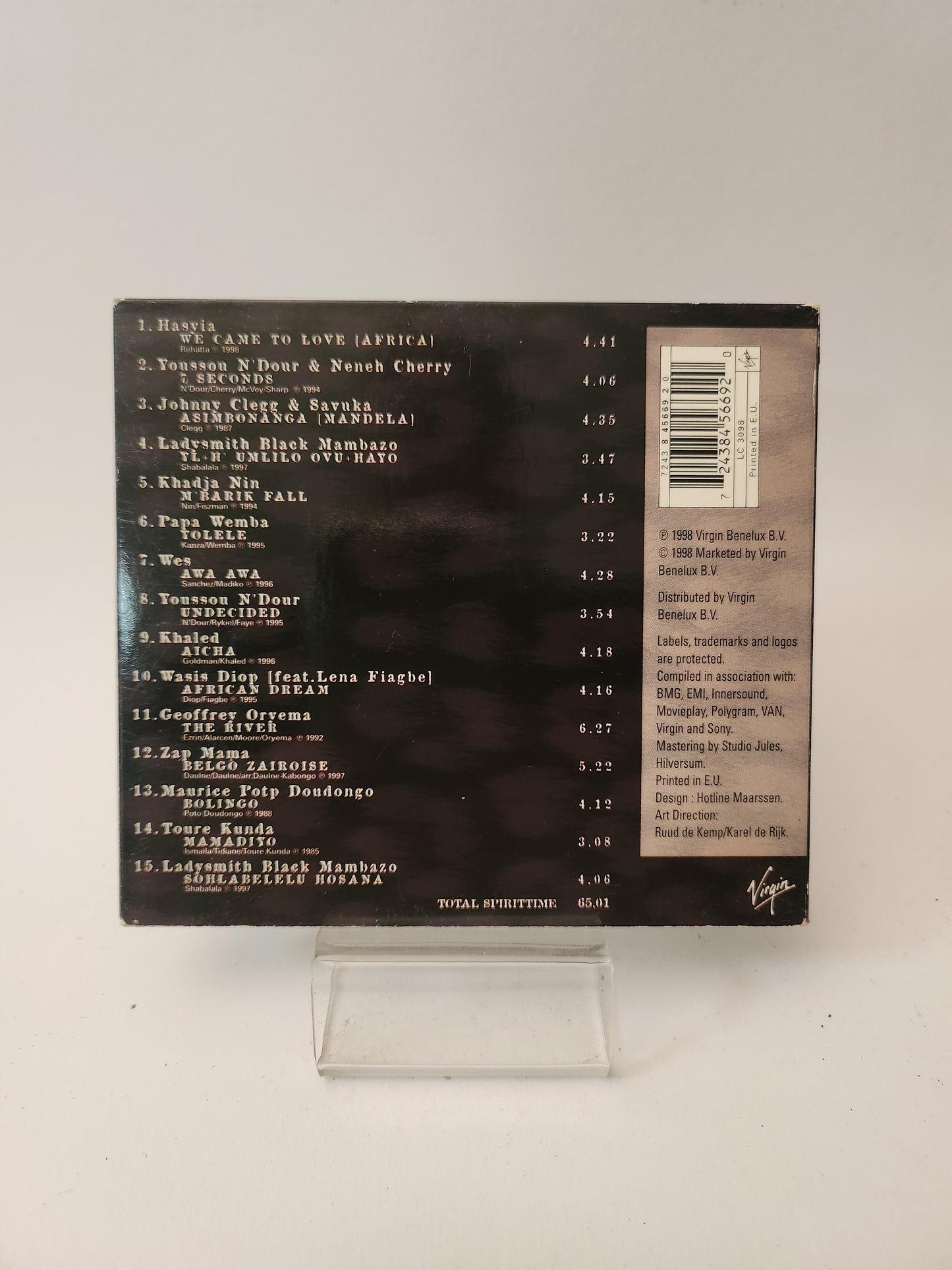 Spirits of Nature 4 Discovers Africa CD