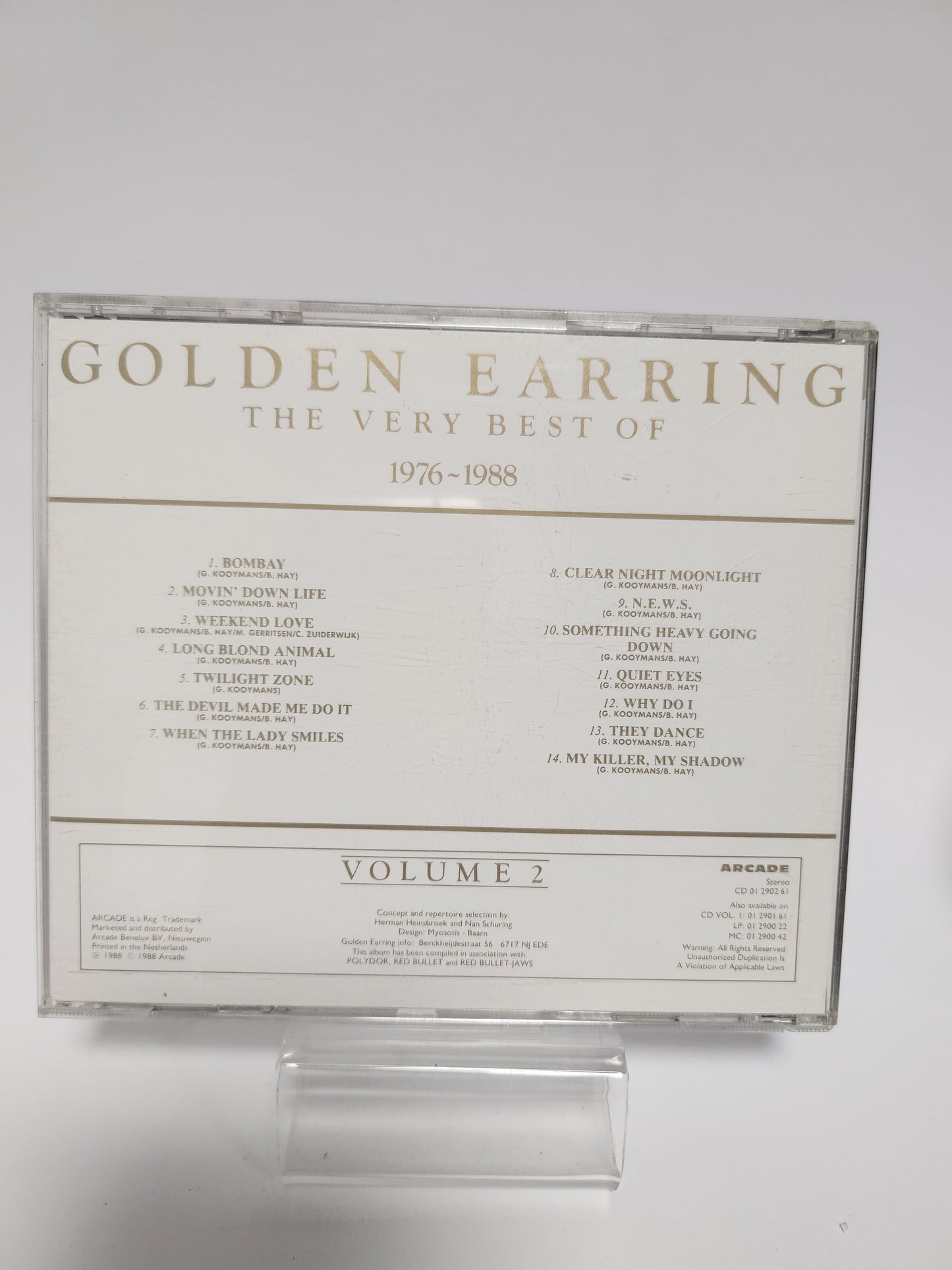 Golden Earing: the Very Best of Volume 2 CD