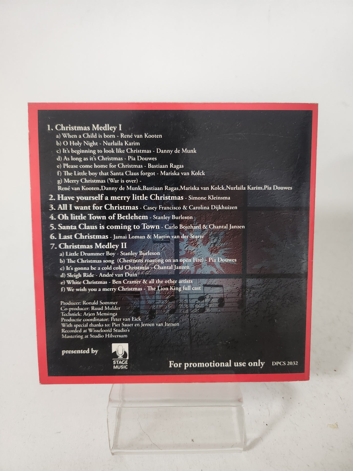 We Wish you a Merry Christmas CD Single