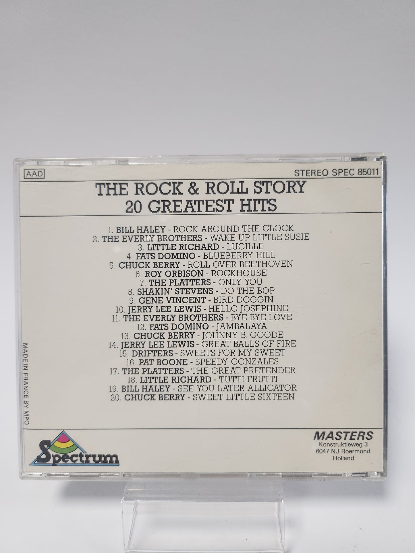 Rock & Roll Story: 20 Greatest Hits CD