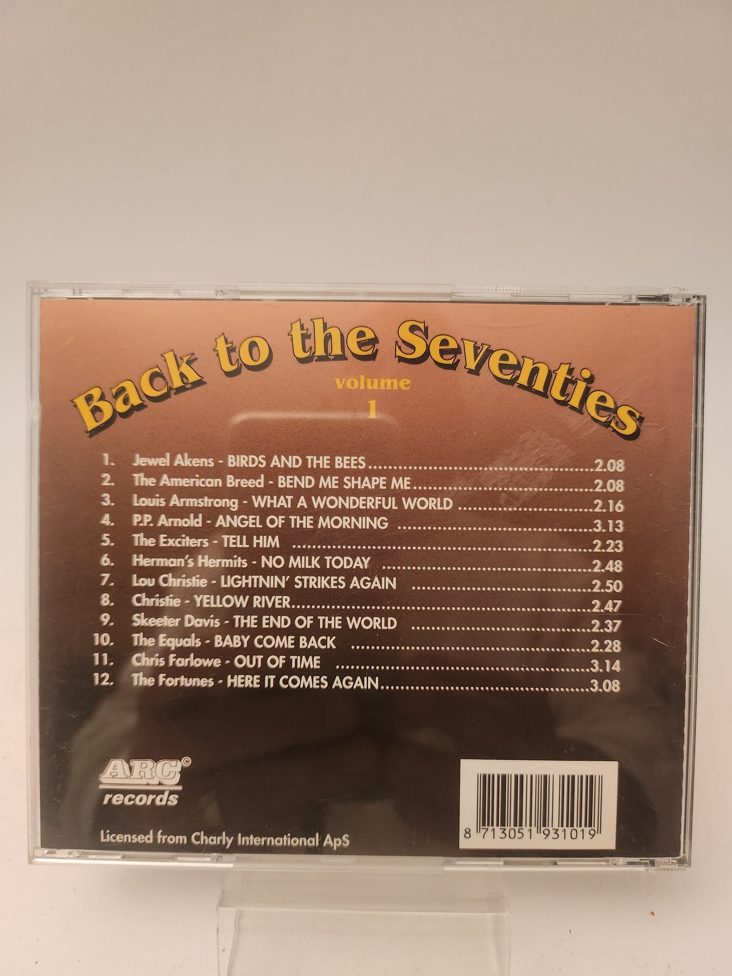 Back to the Seventies CD