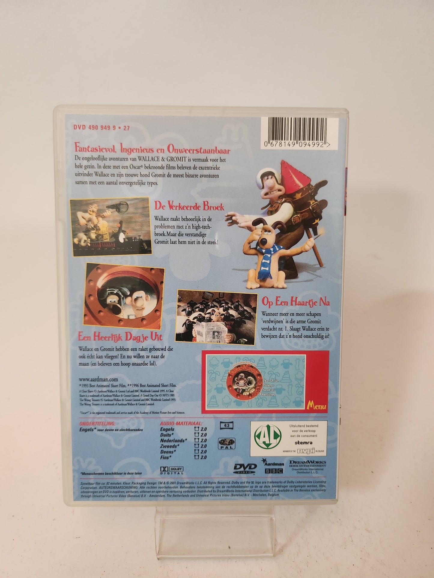 Wallace & Gromit Dvd Kids