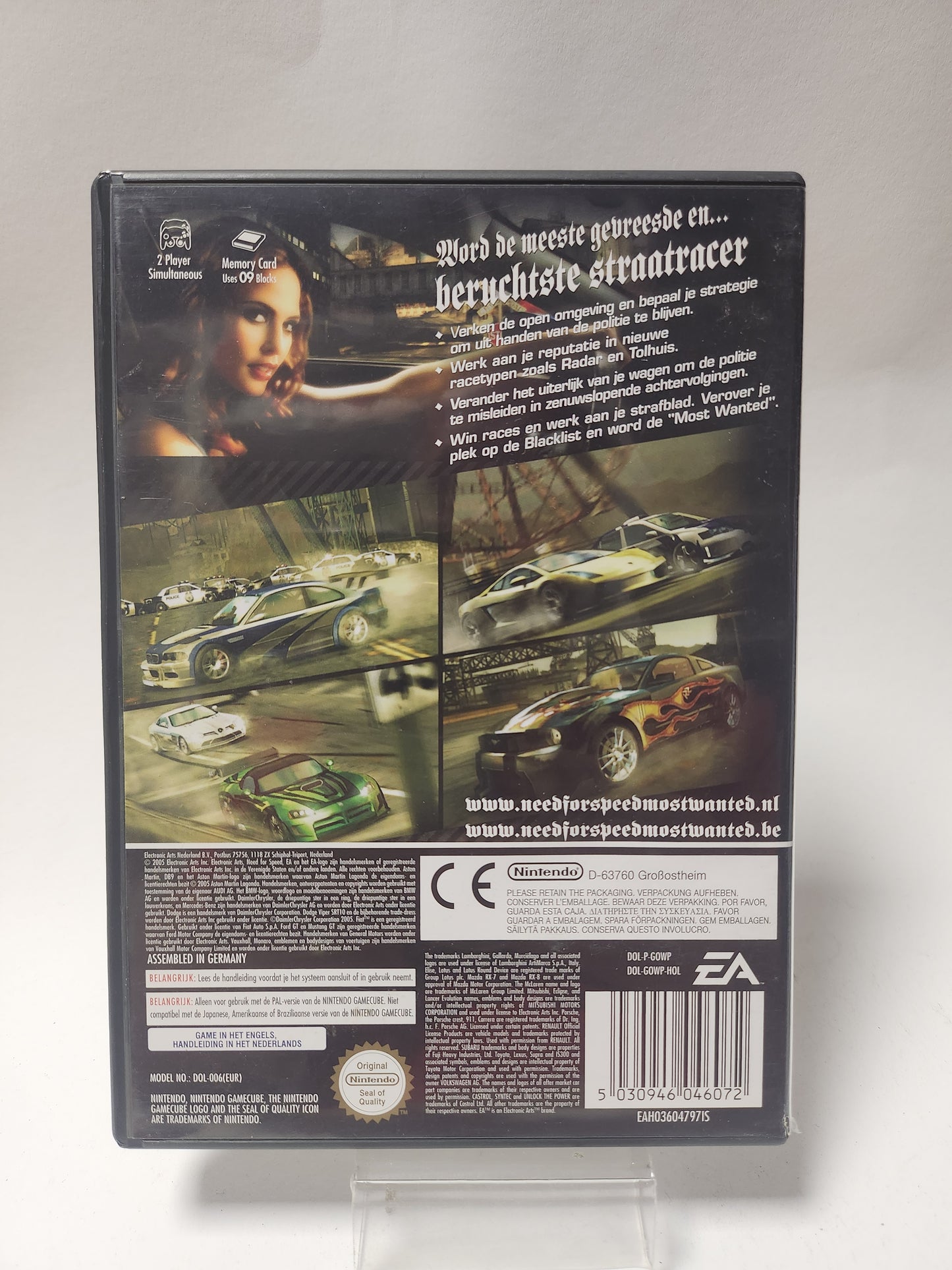 Need for Speed Most Wanted (No Book) Nintendo Gamecube