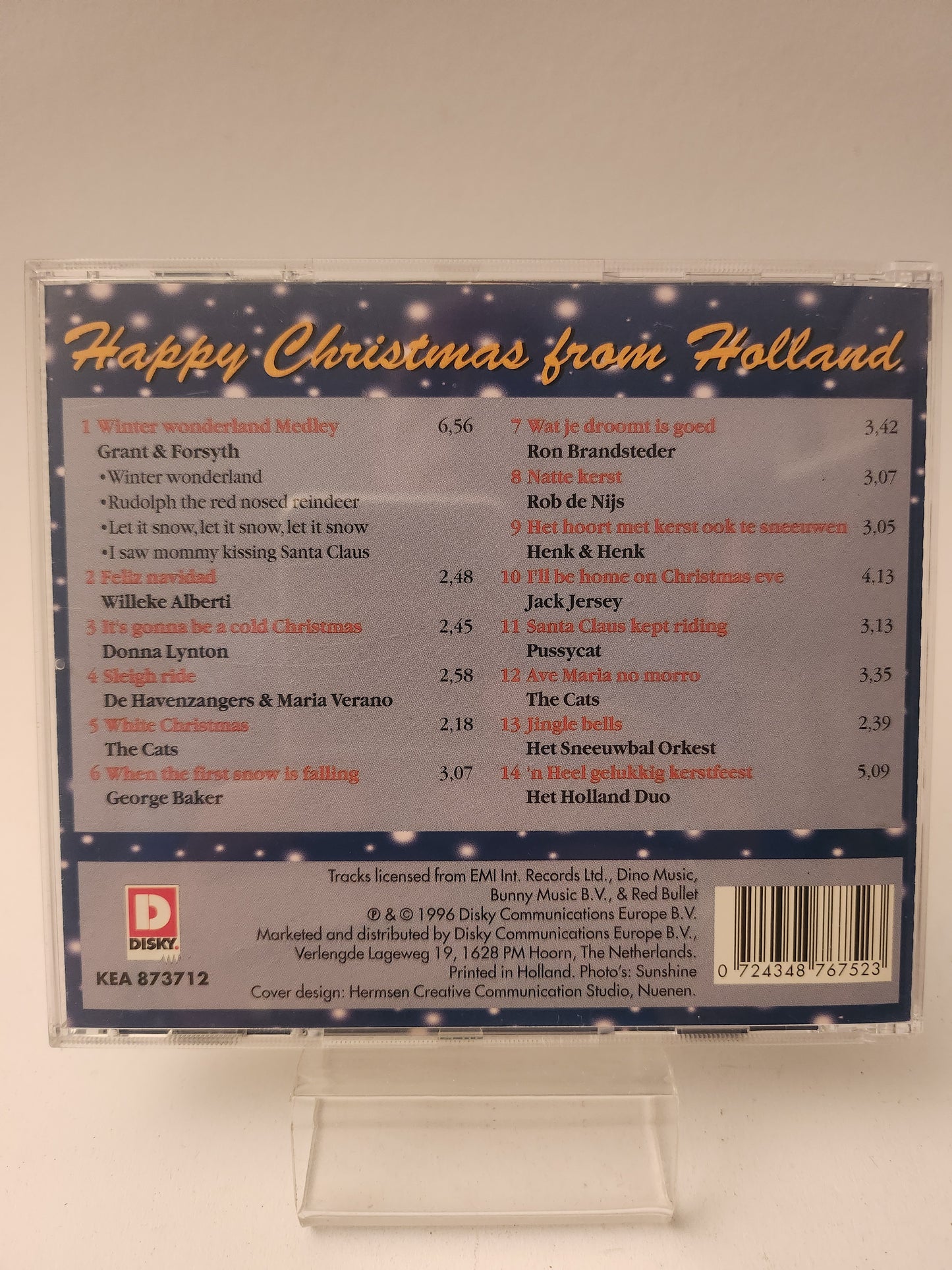 Happy Christmas from Holland CD