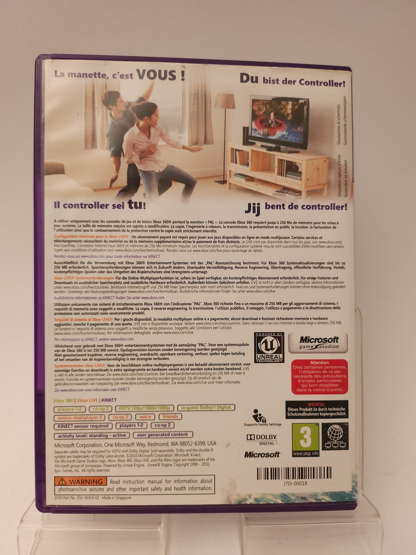 Kinect Adventures Xbox 360