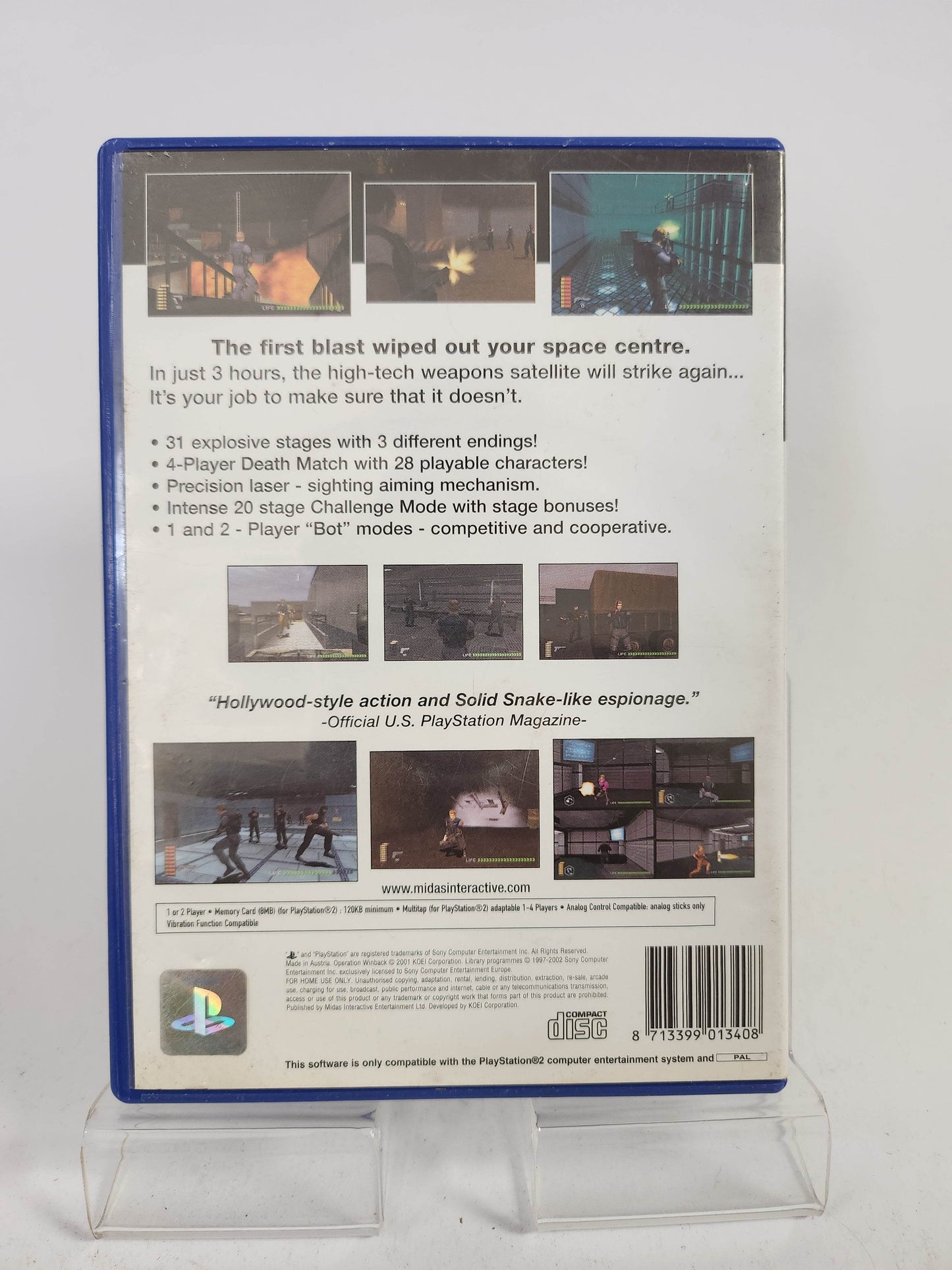 Operation Winback Playstation 2 - Feniks Gameshop