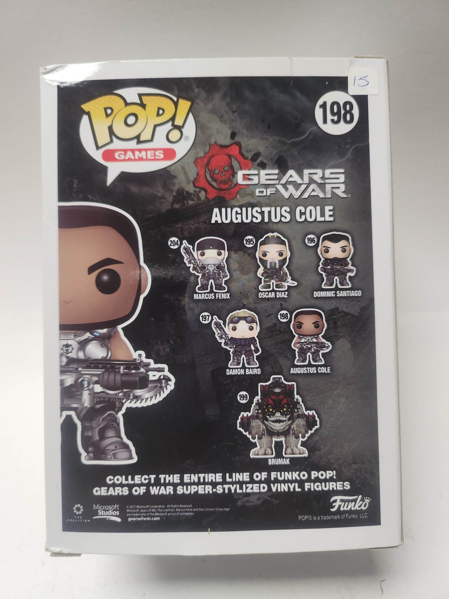 Augustus Cole Gears of War 198 geseald - Feniks Gameshop