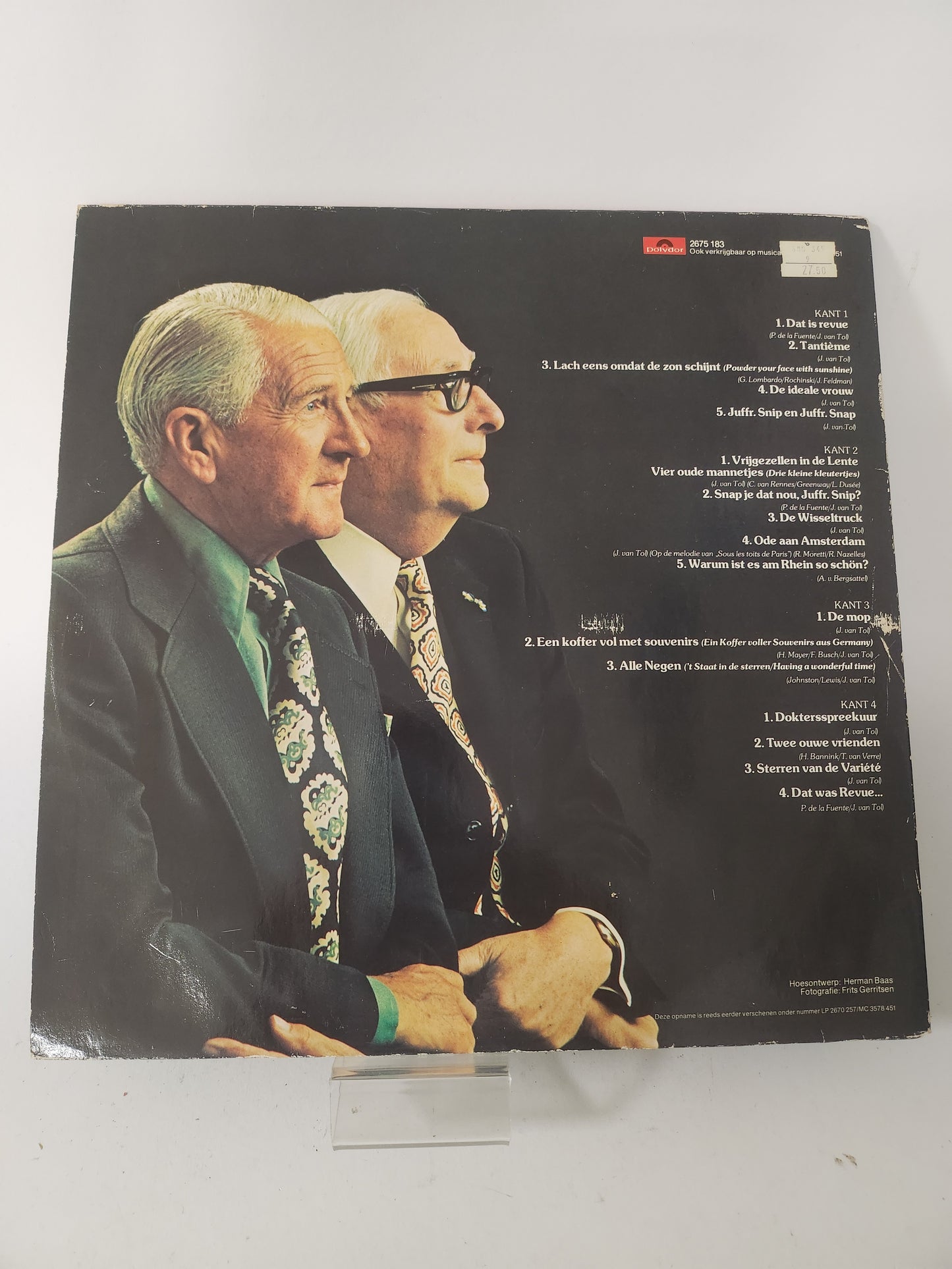 Ja Dat Was Revue: Hoogtepunten uit 40 Jaar Snip & Snap Revues LP Vinyl
