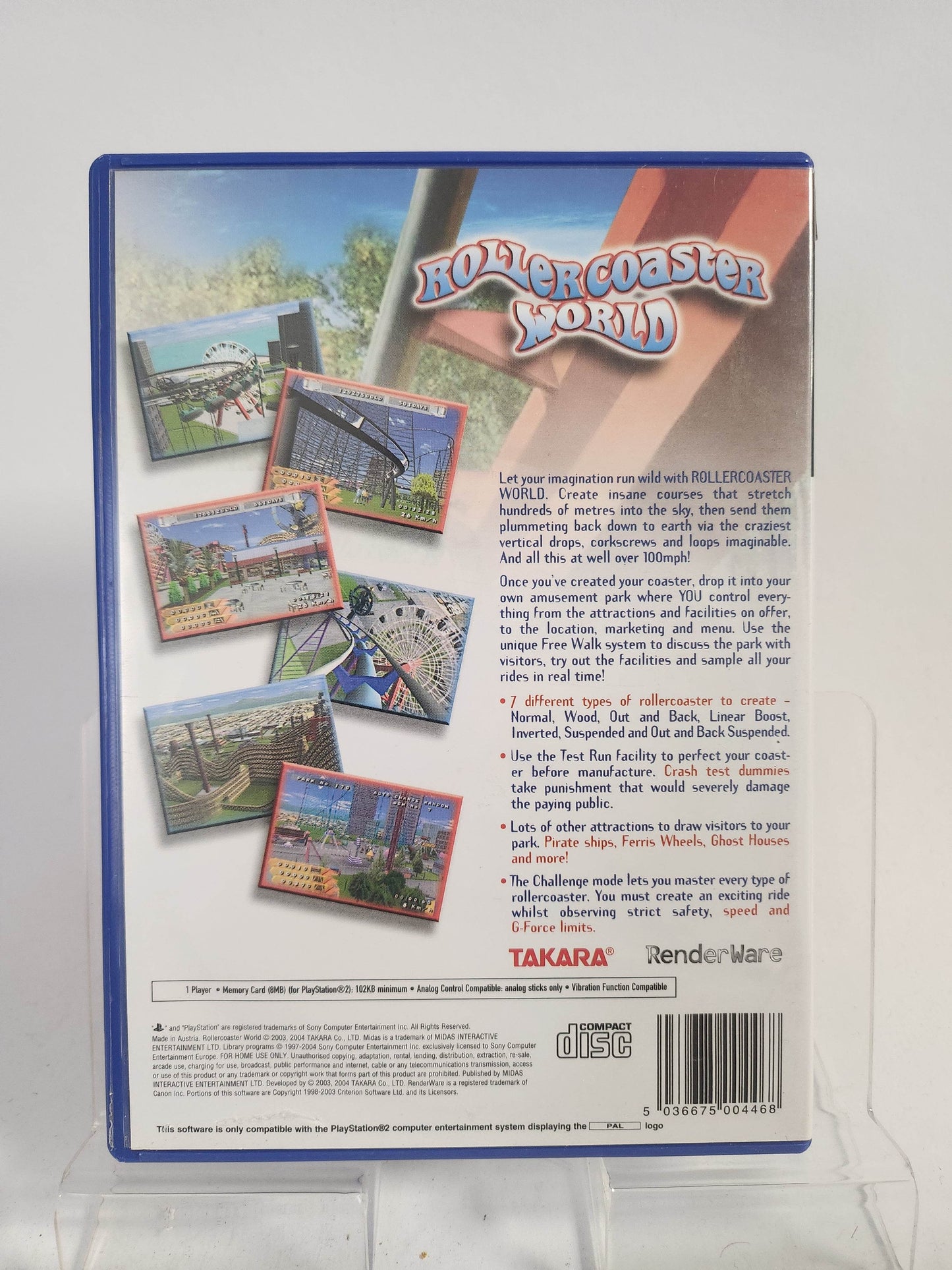 Rollercoaster World Playstation 2 - Feniks Gameshop