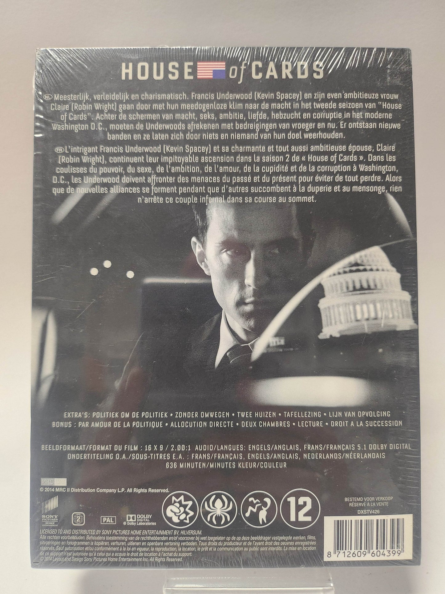 House of Cards Season 2 Vol 2 geseald DVD - Feniks Gameshop