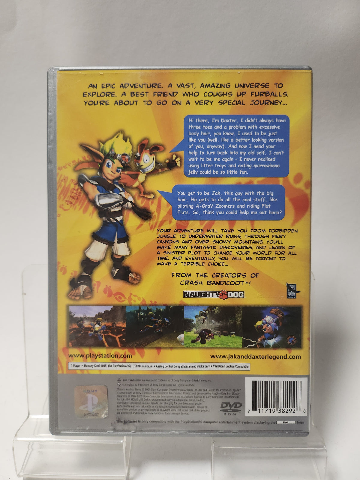 Jak and Daxter: the Precursor Legacy Playstation 2