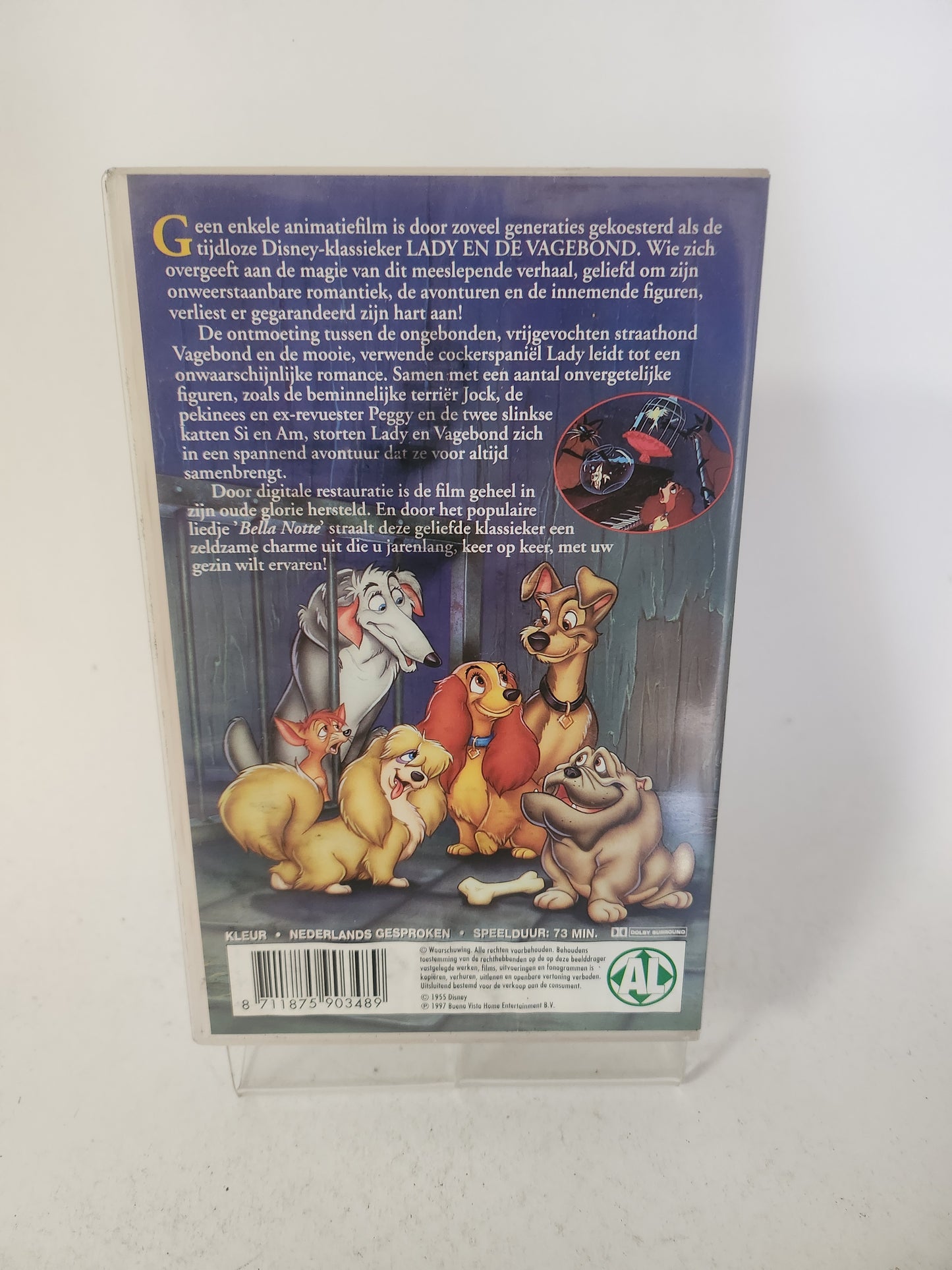 Lady en de Vagebond VHS Kids