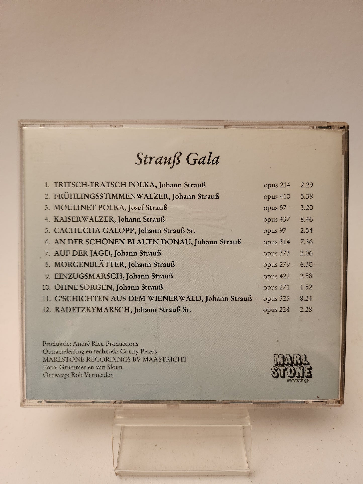 André Rieu en het Johan Strauss Orkert: Strauss Gala CD