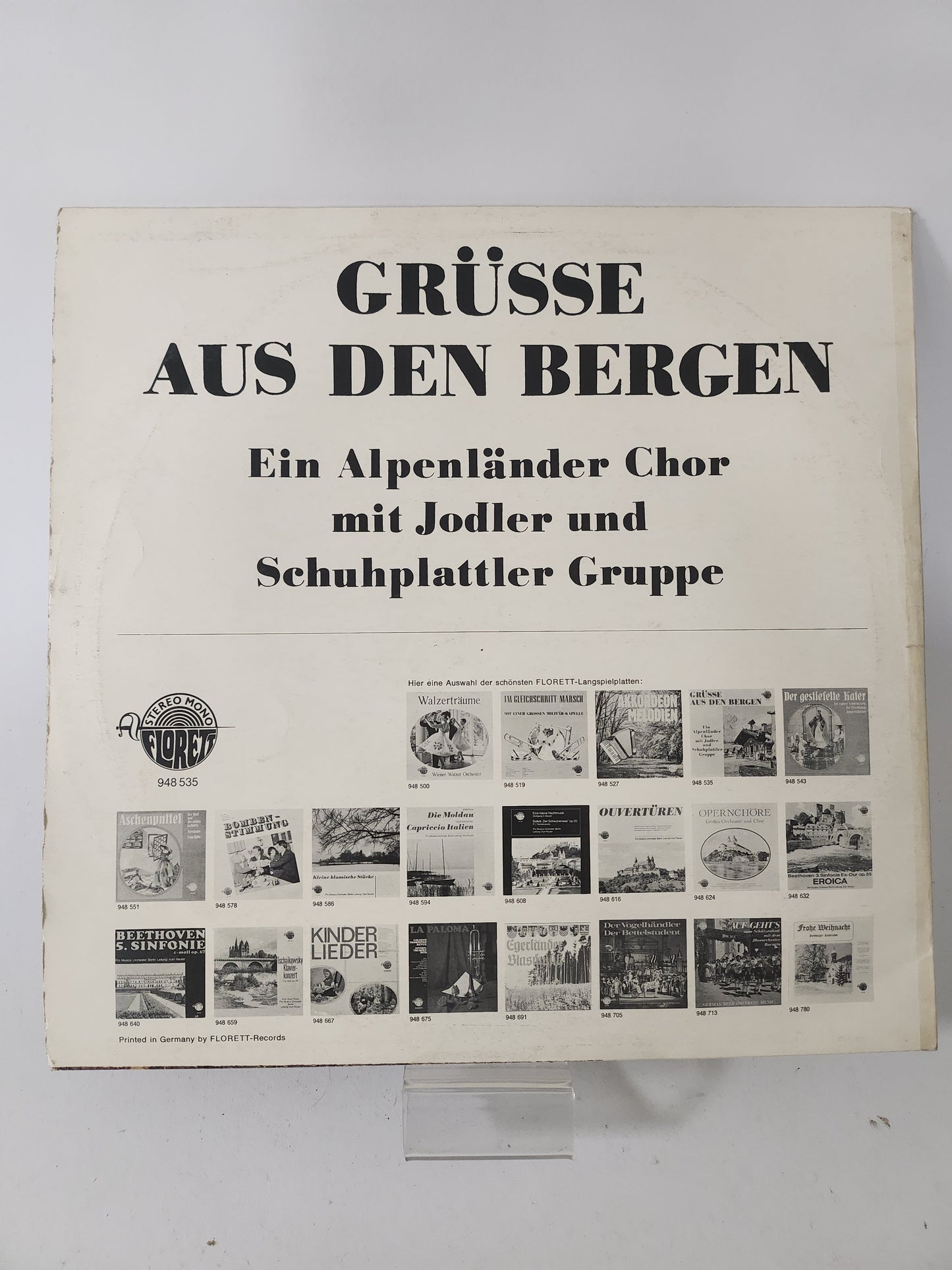 Grüsse aus den Bergen LP Vinyl