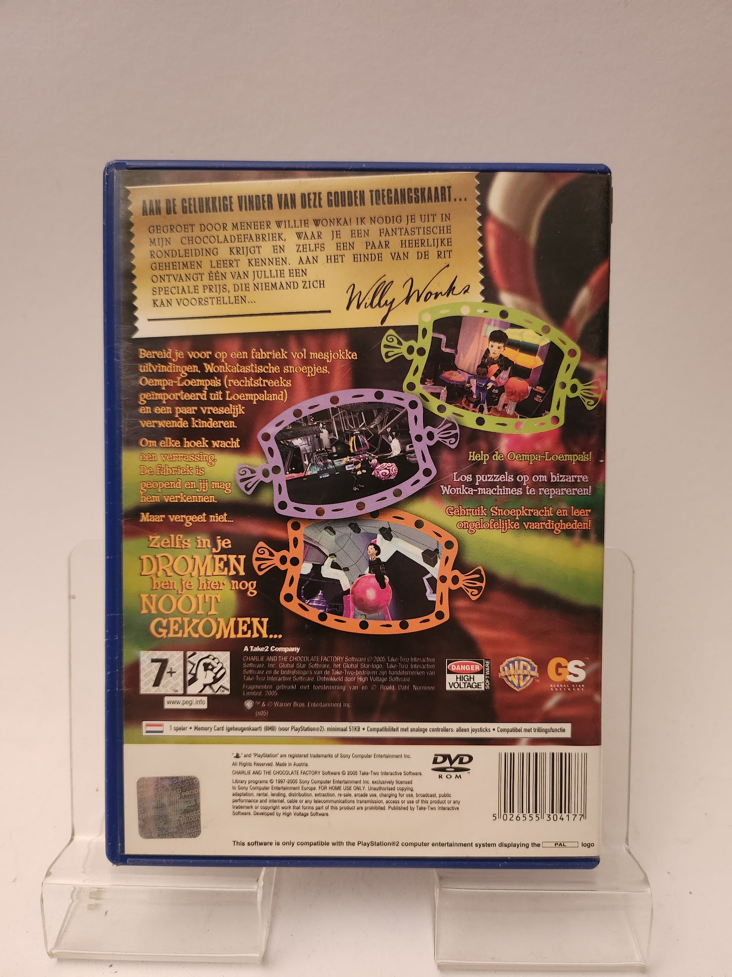 Charlie und die Schokoladenfabrik Playstation 2