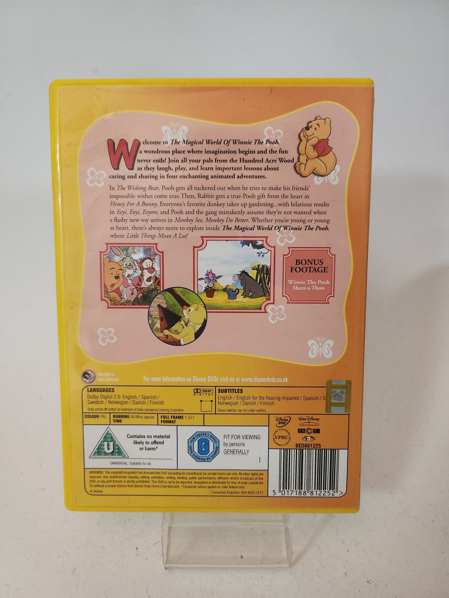 Winnie the Pooh: Little Things Mean a Lot Dvd Kids