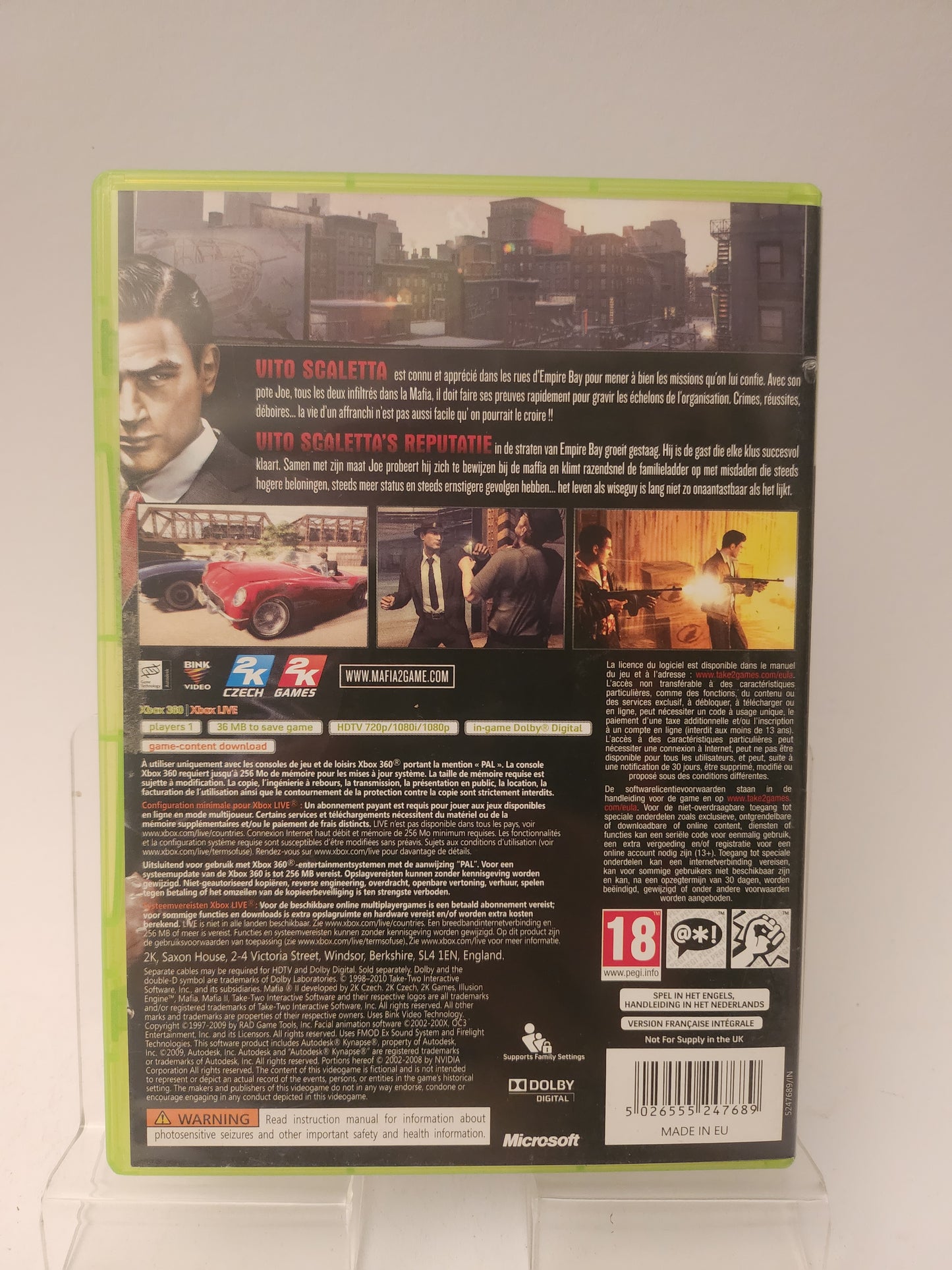Mafia II Xbox 360