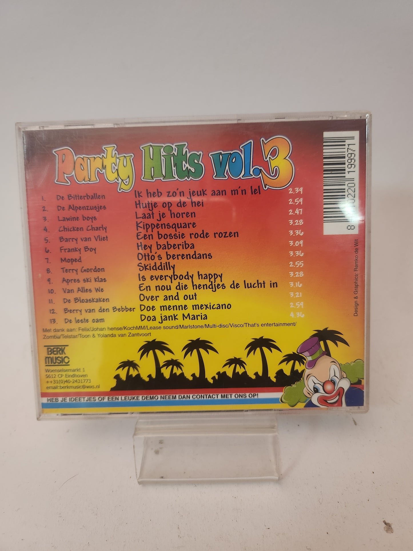 Party Hits Vol 3: Lekker Lallen CD