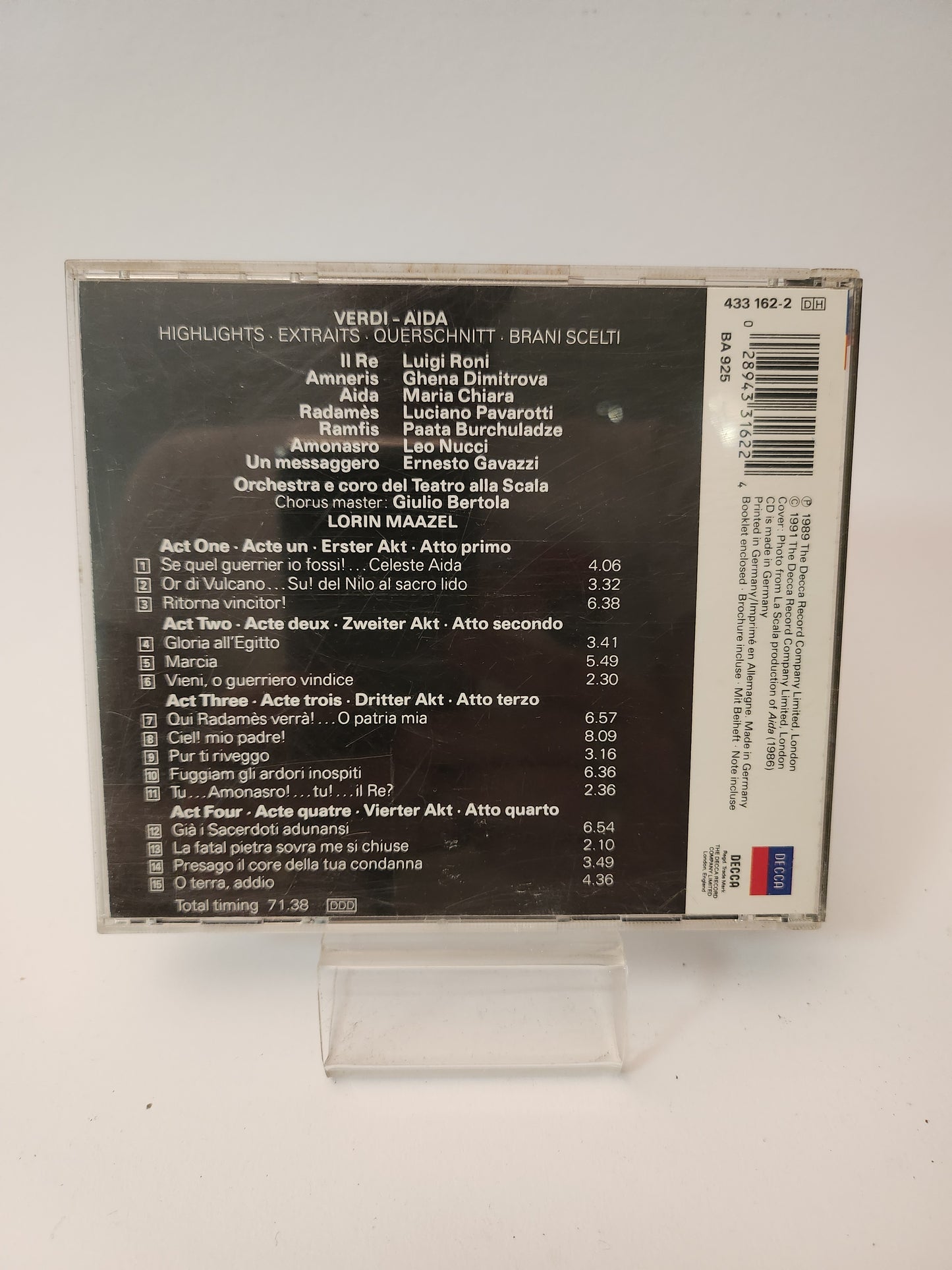Verdi: Aida CD
