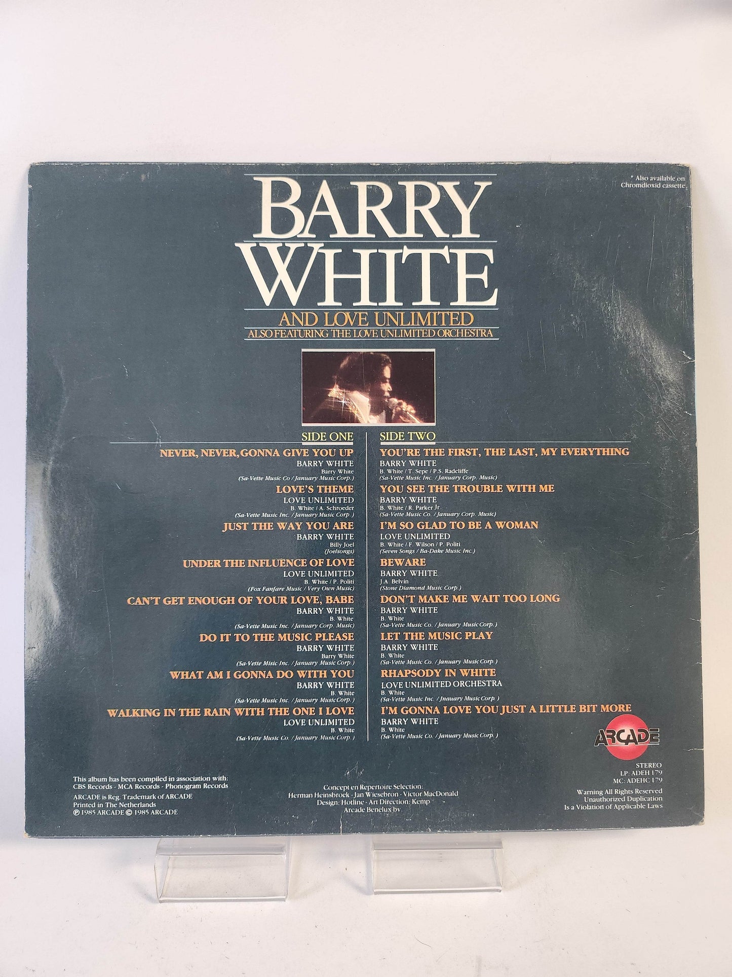 Barry White and Love Unlimited LP Vinyl - Feniks Gameshop