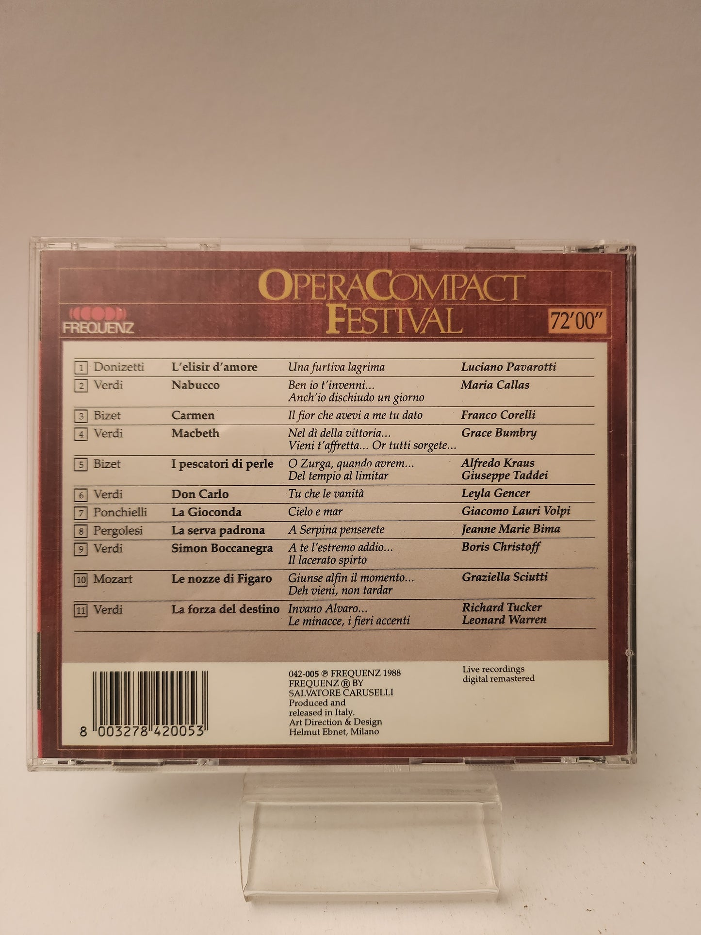 Opera Compact Festival CD