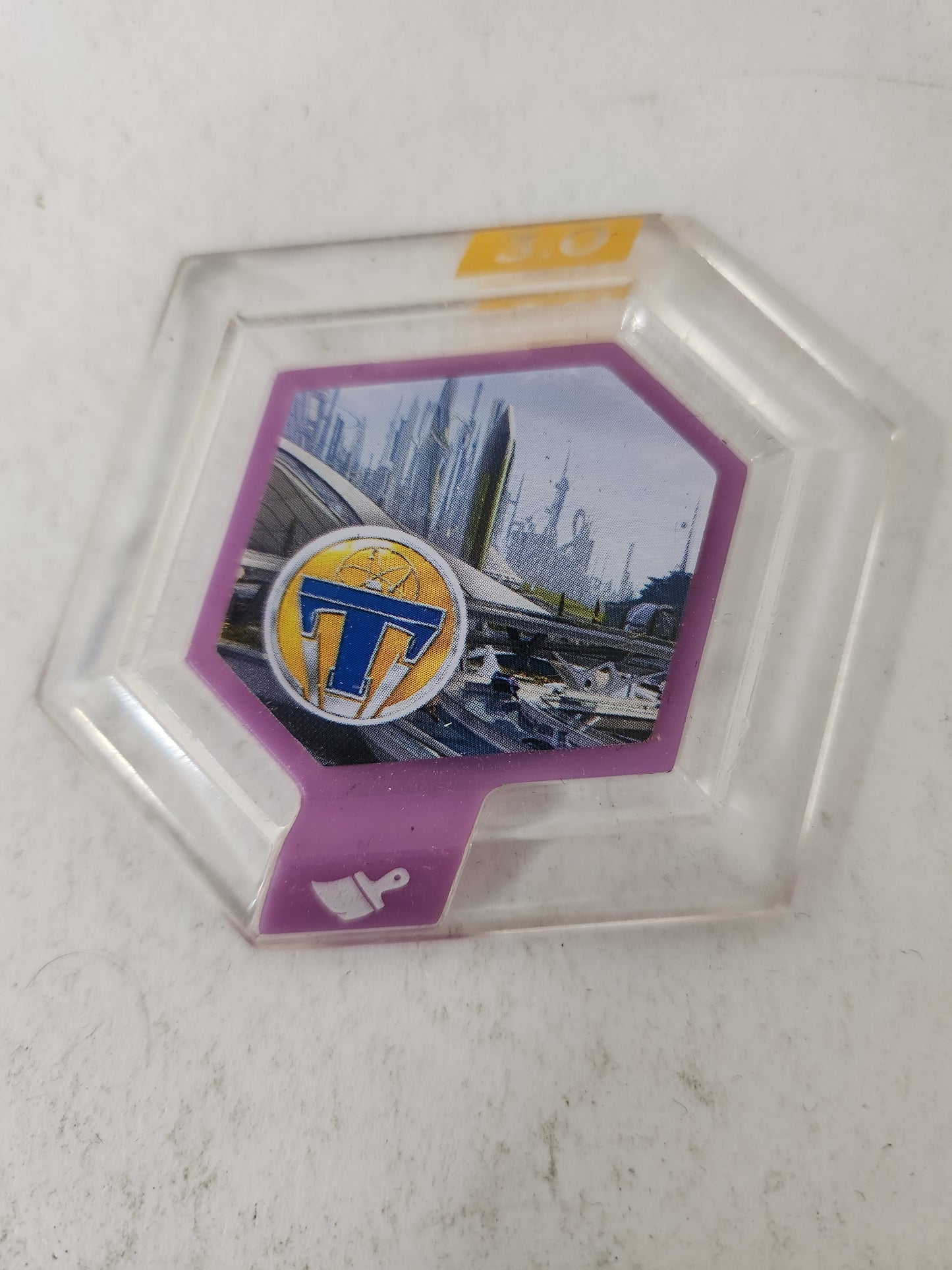 Tomorrowland Futurescape Power Disc Retrofuturisme Disney Infinity 3.0