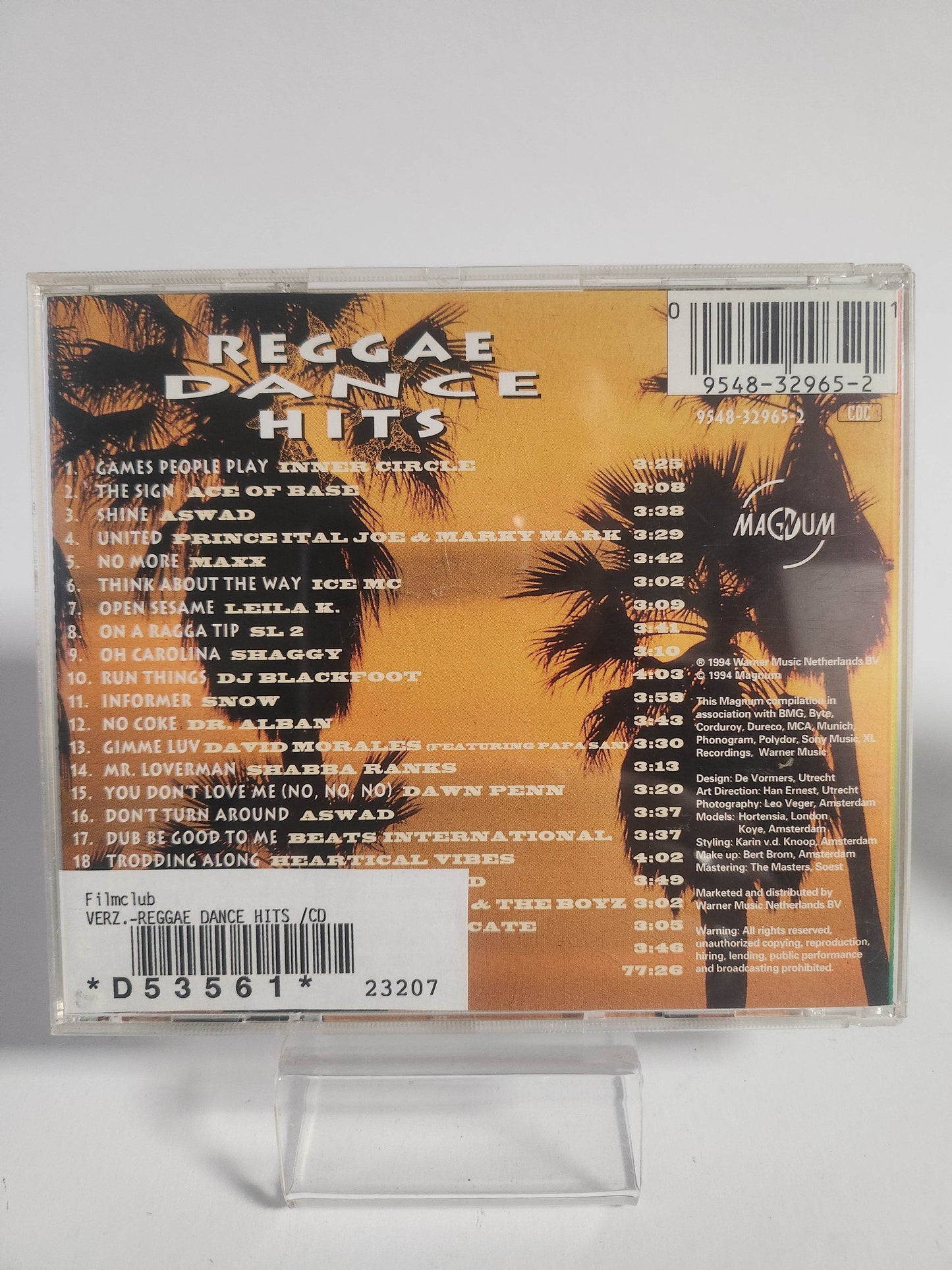 Reggae Dance Hits CD - Feniks Gameshop