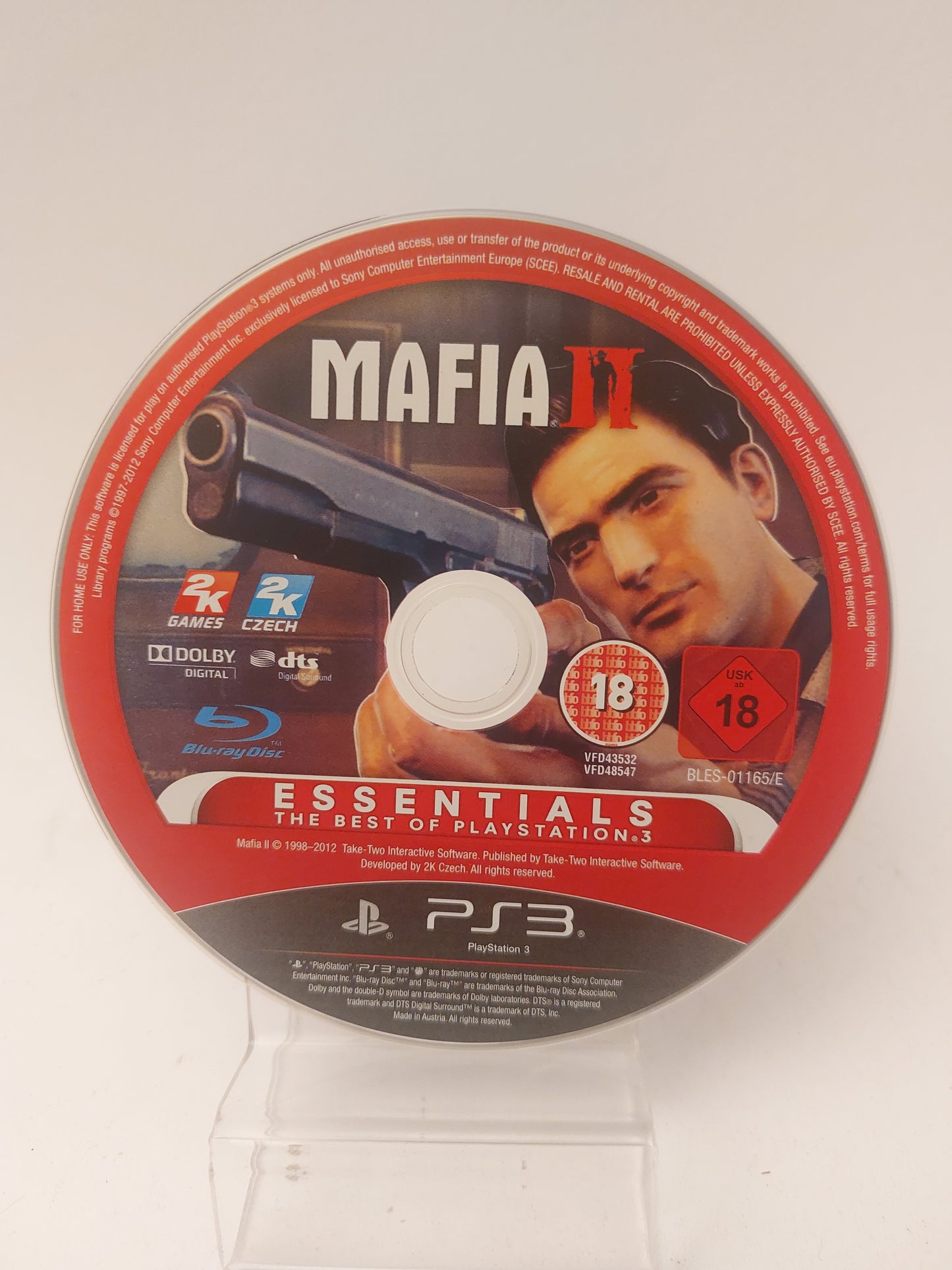 Mafia II Essentials (Disc Only) Playstation 3