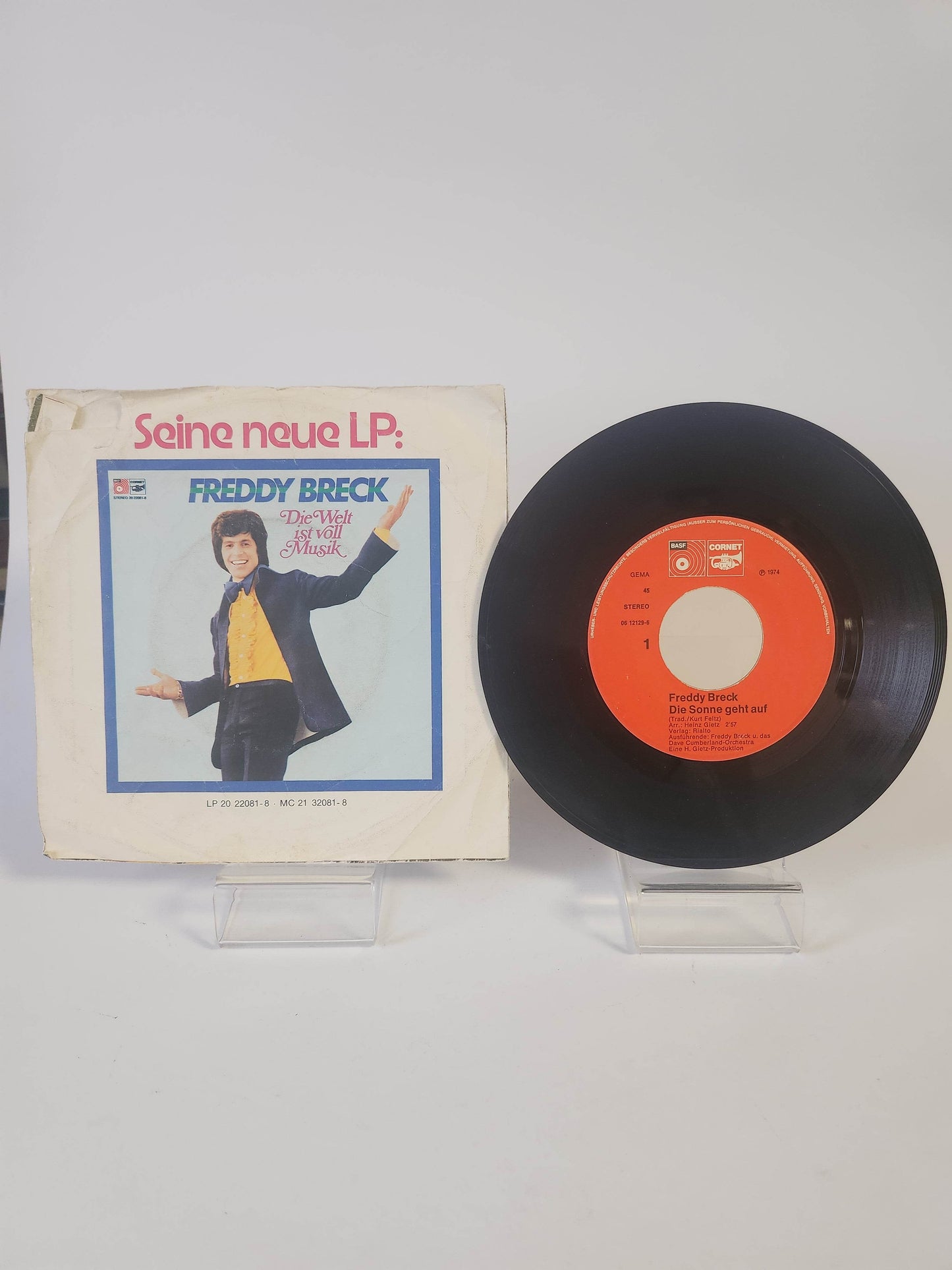 Freddy Breck: Die Sonne geht Auf Single Vinyl - Feniks Gameshop