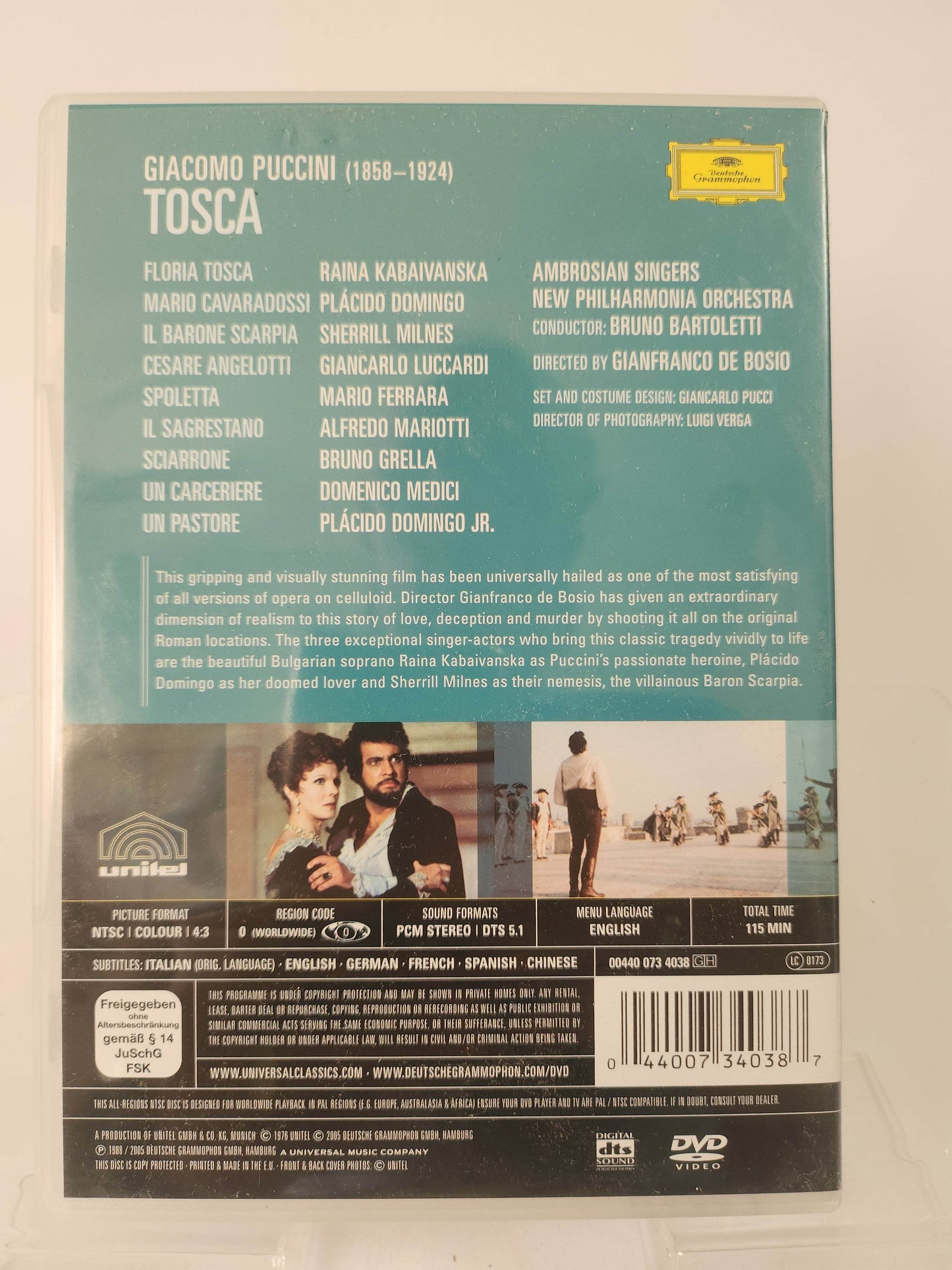 Tosca: Puccini DVD Muziek - Feniks Gameshop