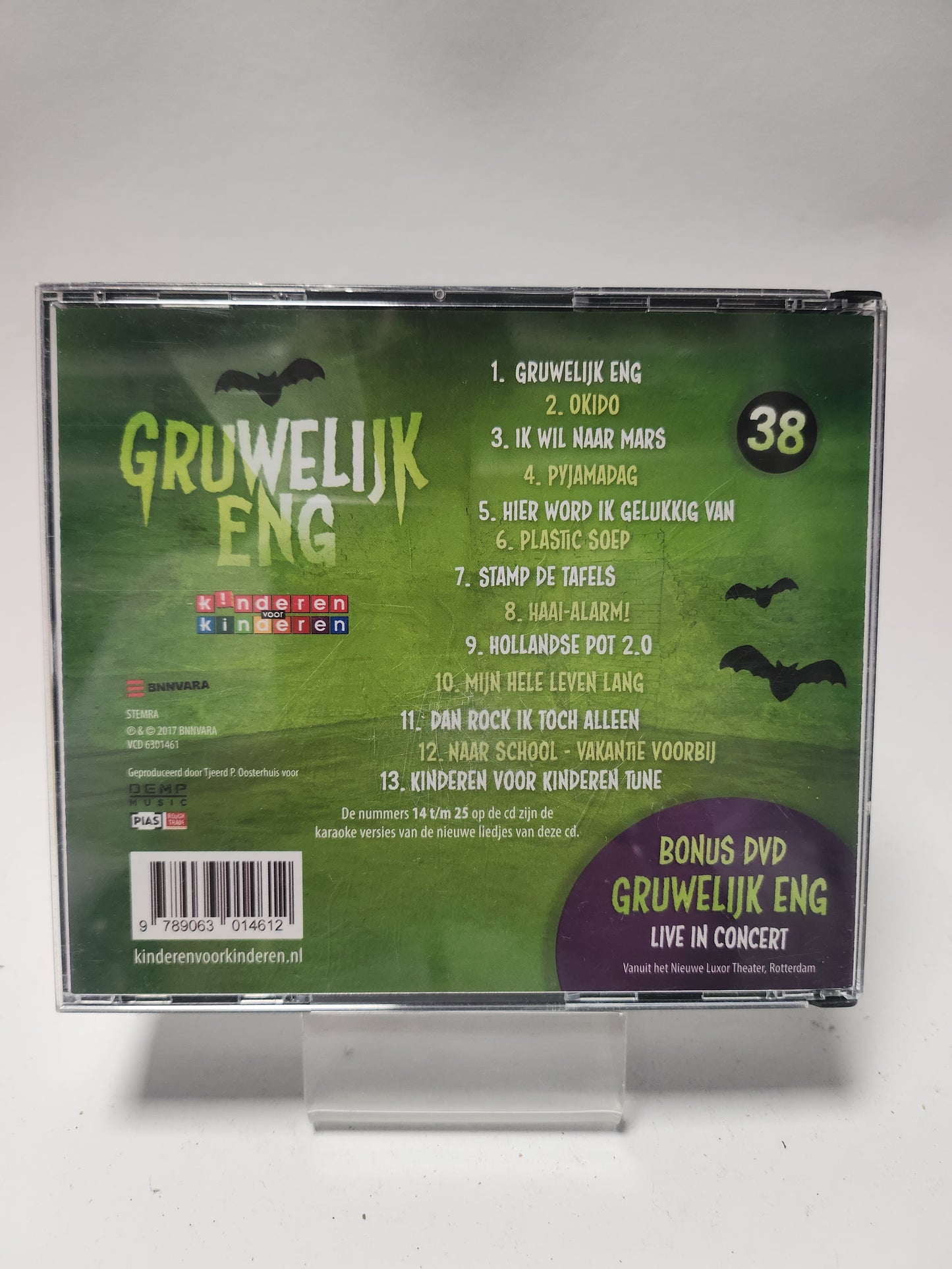 Kinderen voor Kinderen 38 Gruwelijk Eng CD Box