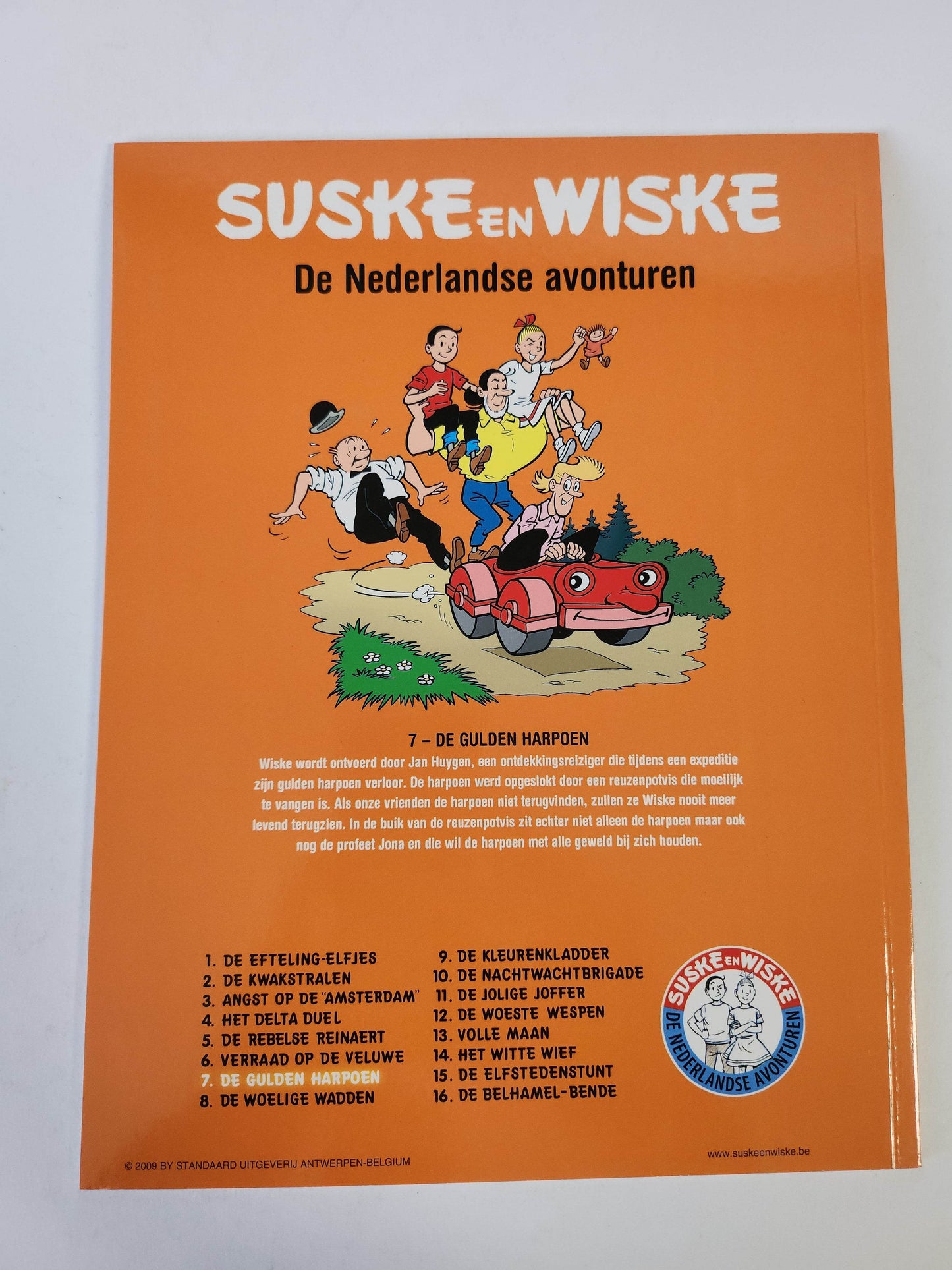 7: de Gulden Harpoen Nederlandse Avonturen Suske en Wiske - Feniks Gameshop