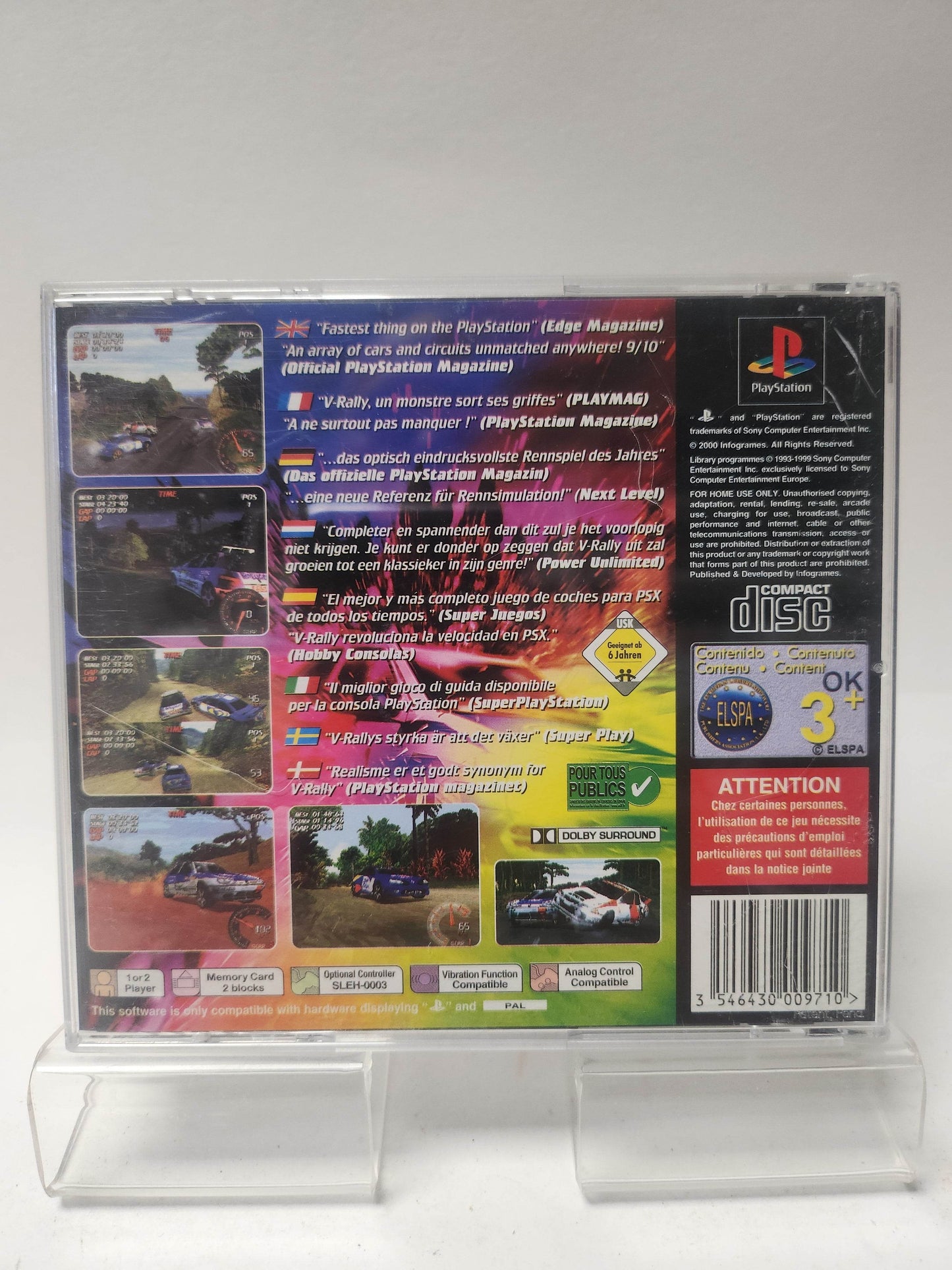 V-Rally '97 Championship Edition Playstation 1 - Feniks Gameshop