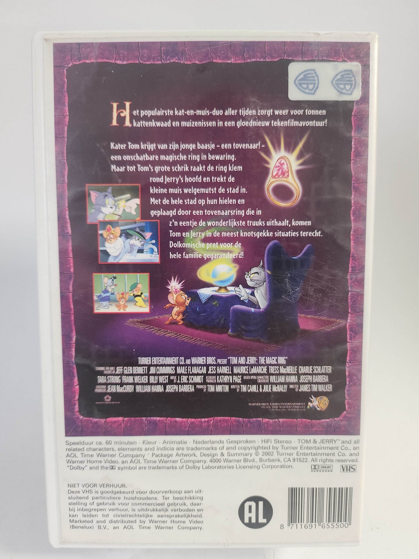 Tom en Jerry: de Magische Ring VHS Kids - Feniks Gameshop