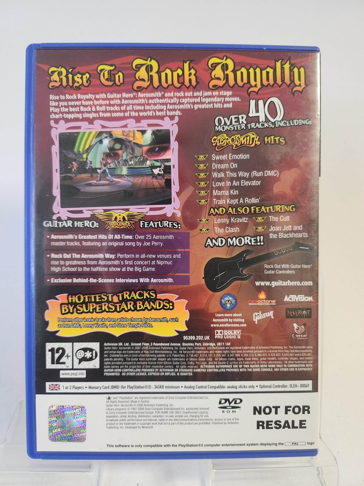 Guitar Hero Aerosmith Playstation 2 - Feniks Gameshop