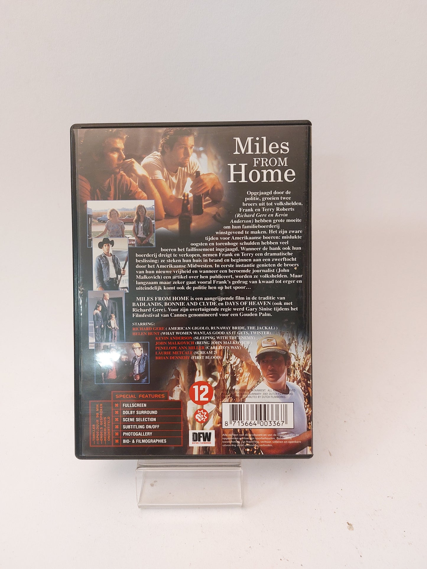 Miles from Home Dvd