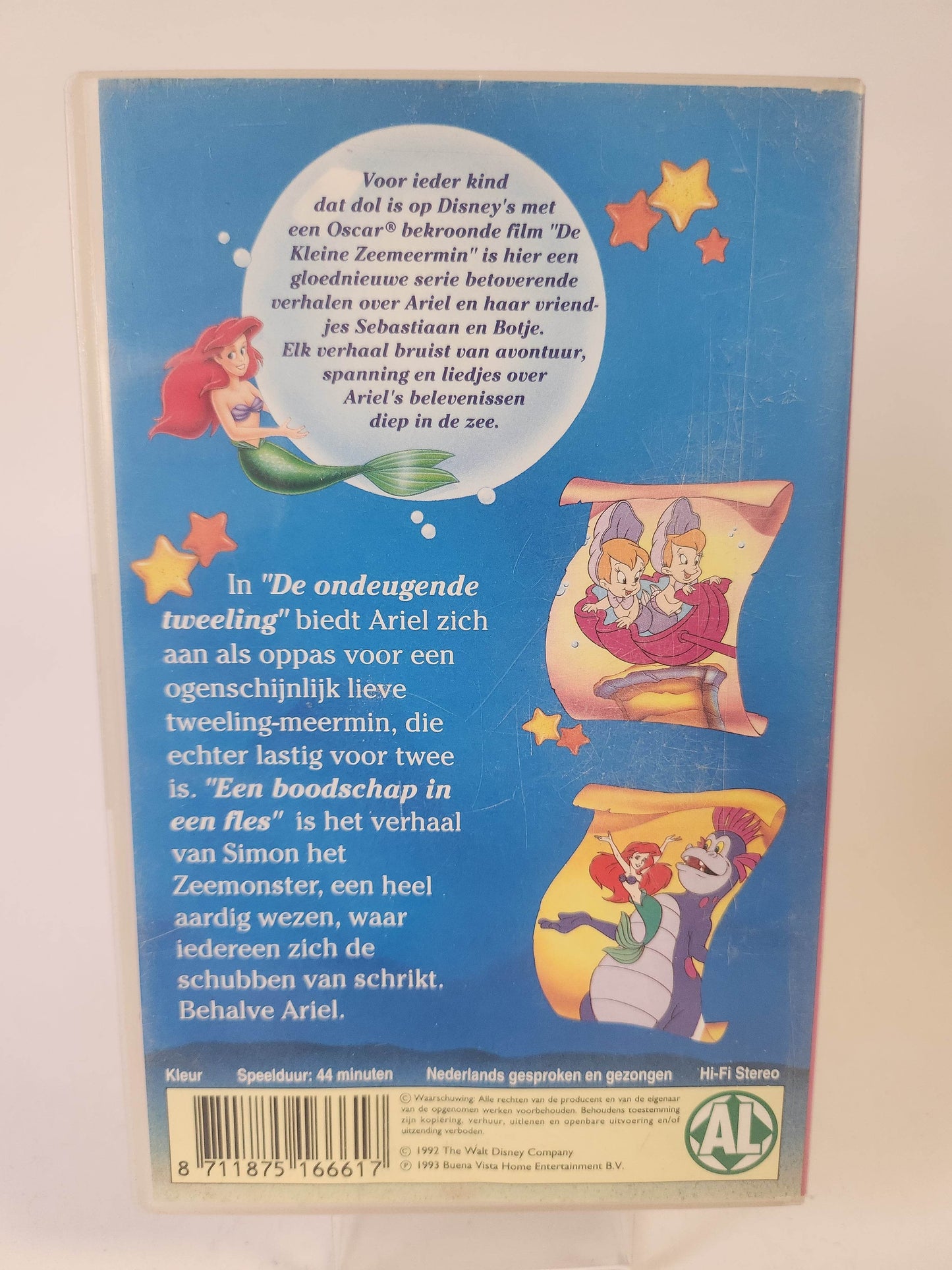 Disney's de Kleine Zeemeermin: de Ontdeugende Tweeling VHS Kids - Feniks Gameshop