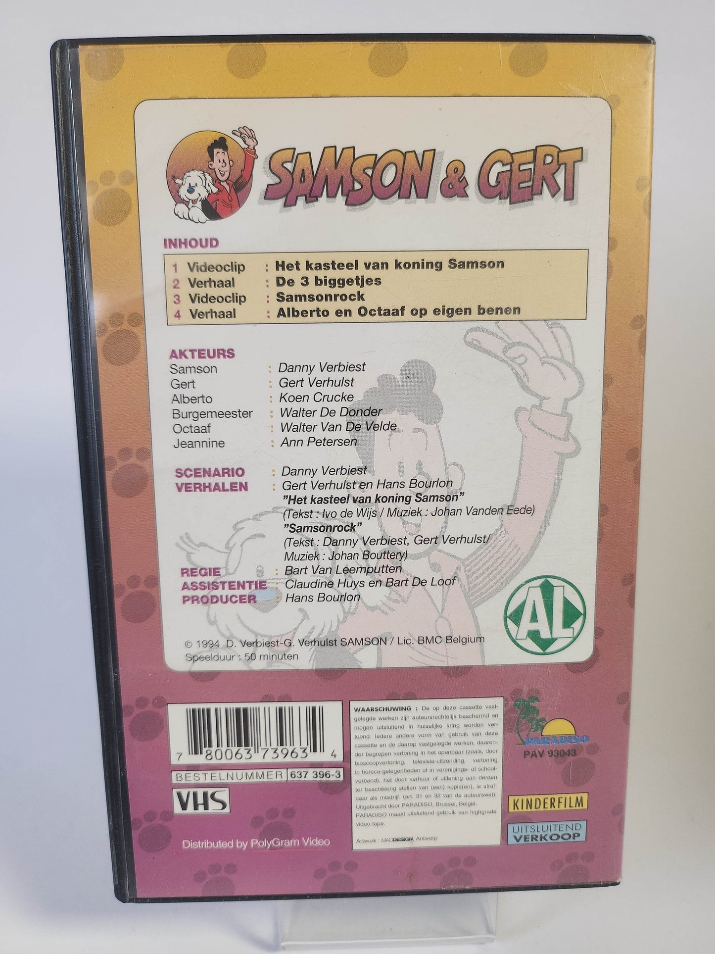 Samson & Gert de 3 Biggetjes Deel 3 VHS - Feniks Gameshop