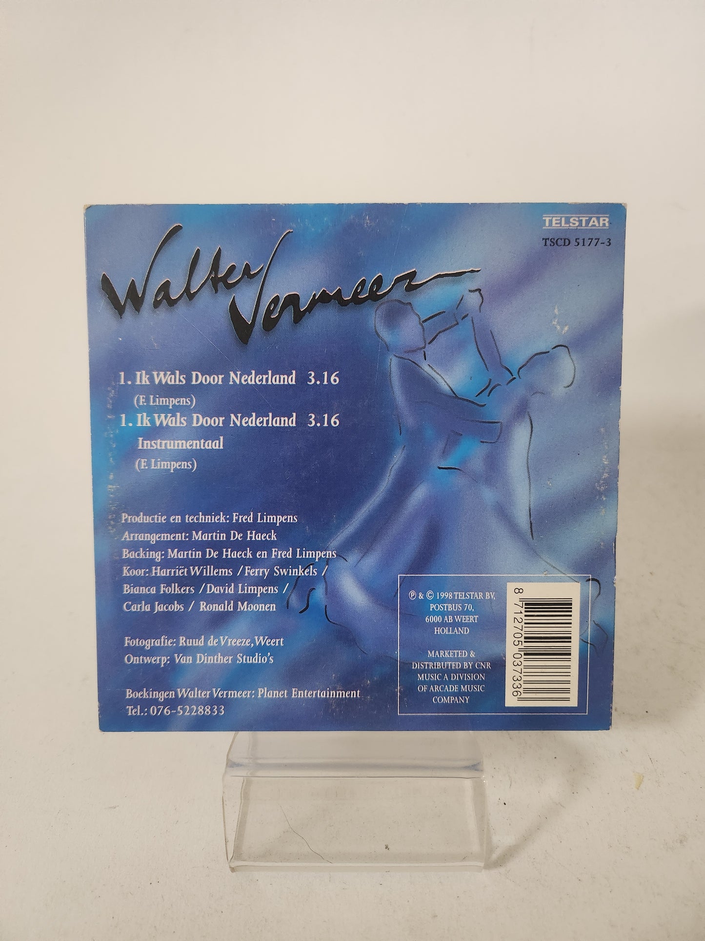 Walter Vermeer: Ik Wals door Nederland CD Single