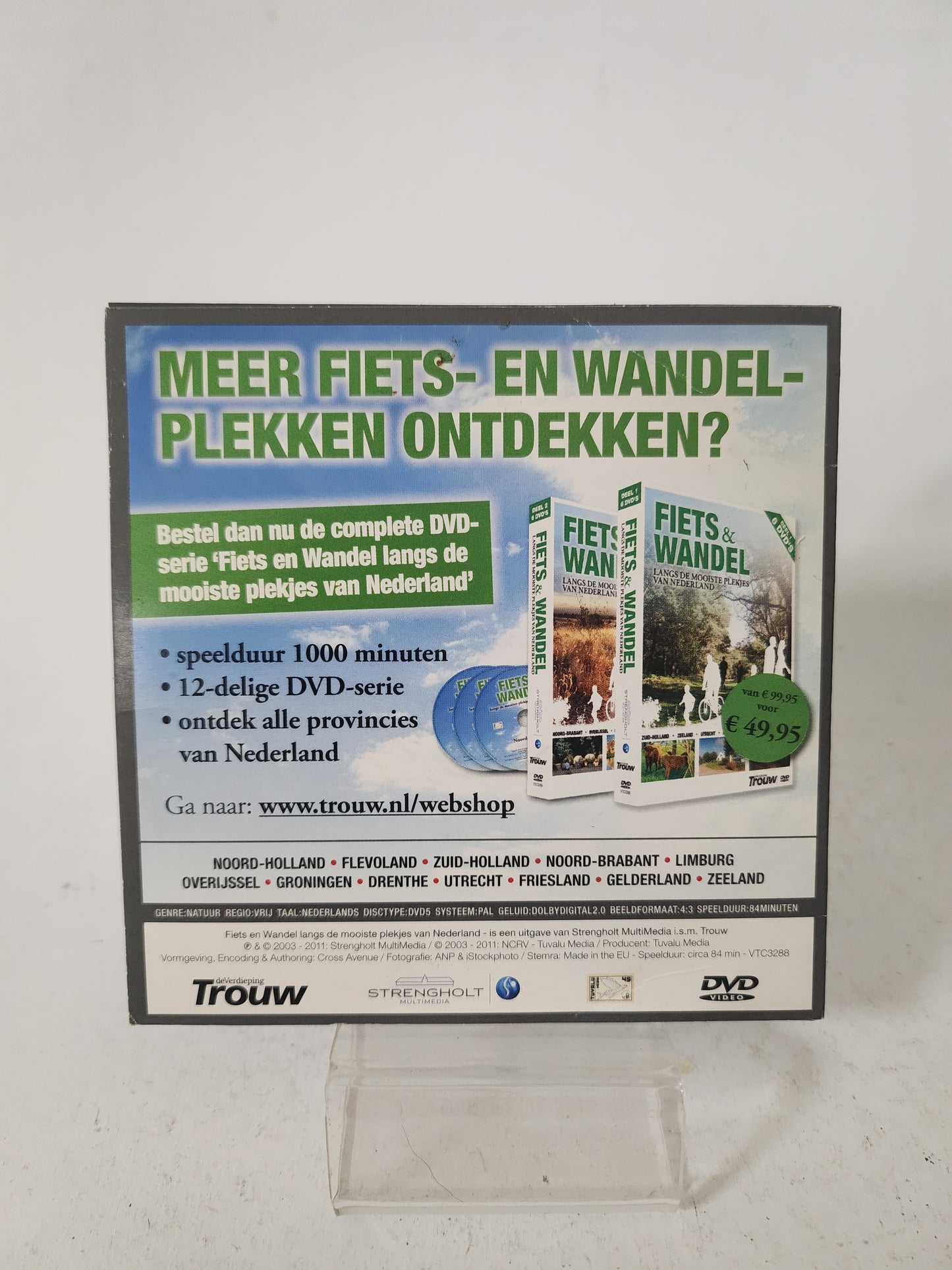 Fiets & Wandel: Langs de Mooiste Plekjes van Nederland Dvd