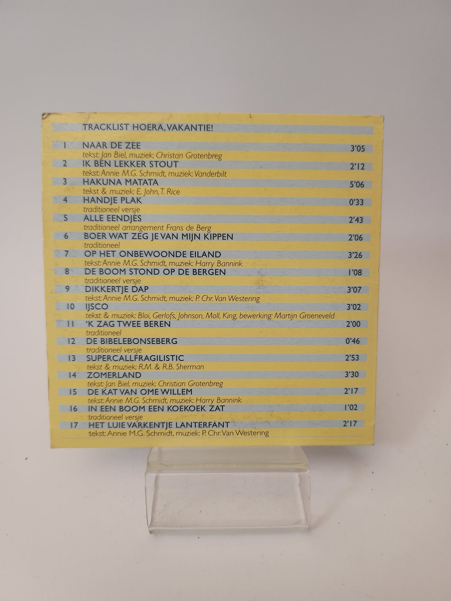 Hoera Vakantie CD