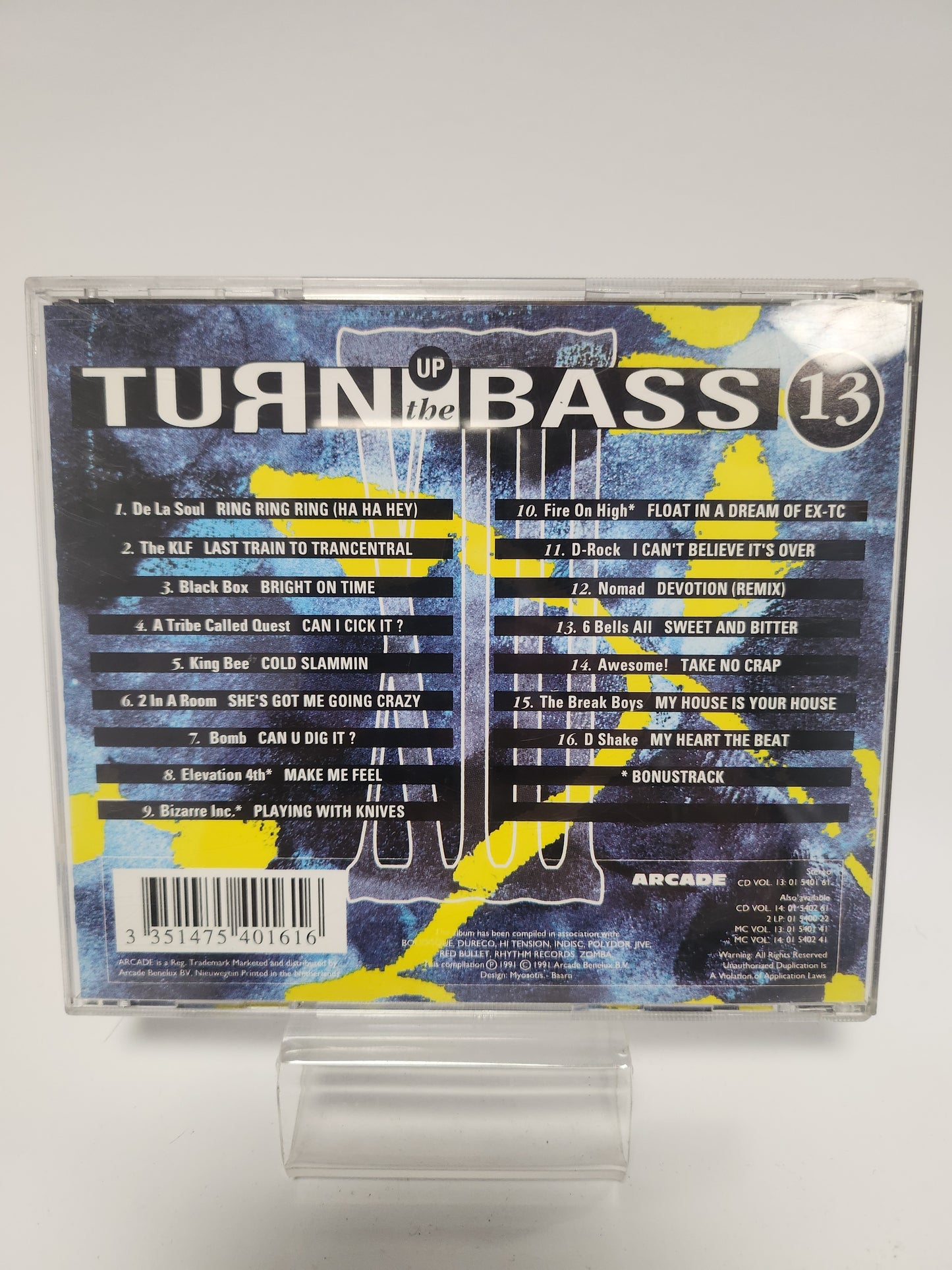 Turn Up the Bass 13 CD