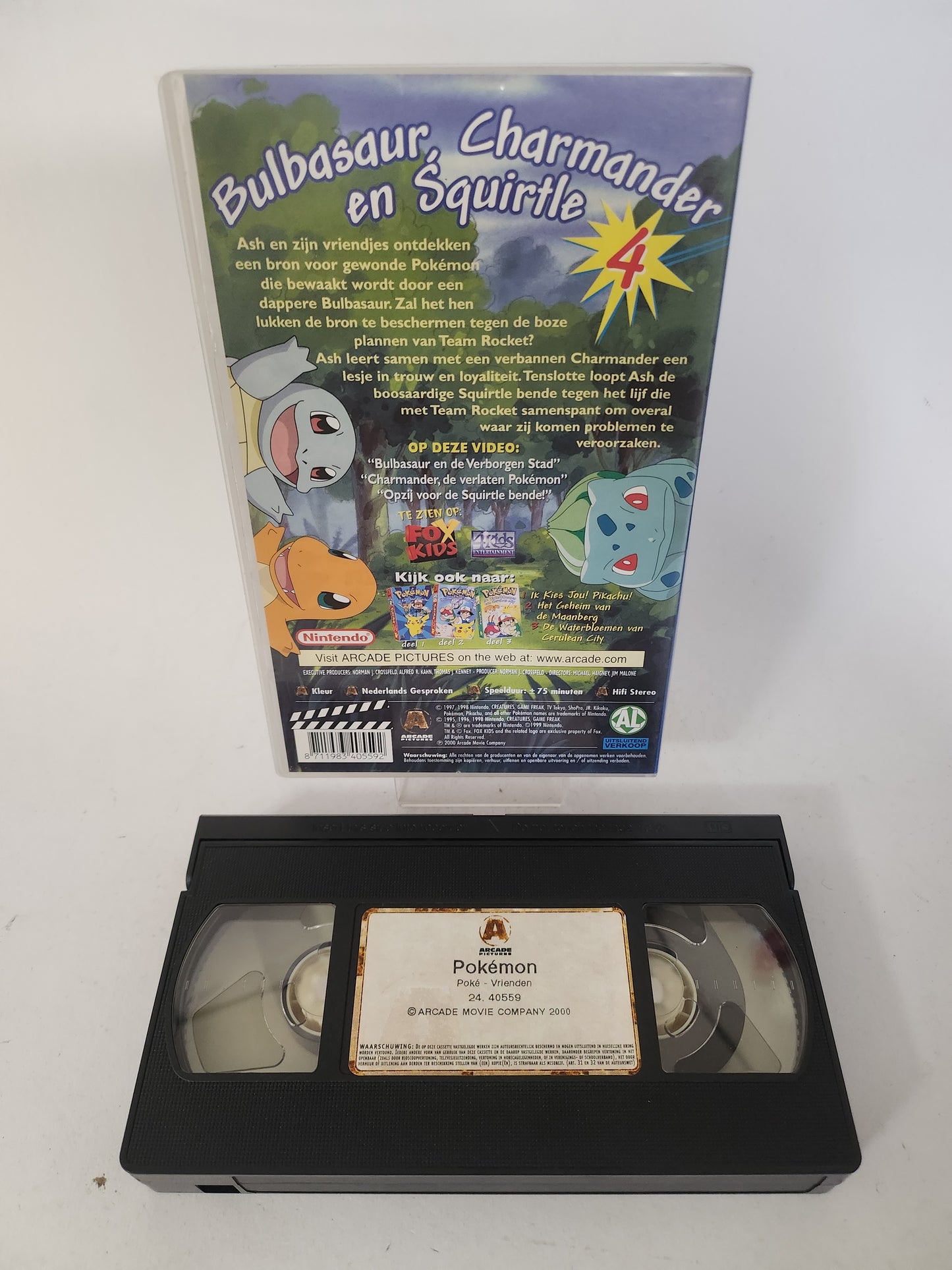 Pokemon 4: Poke - Vrienden VHS Kids