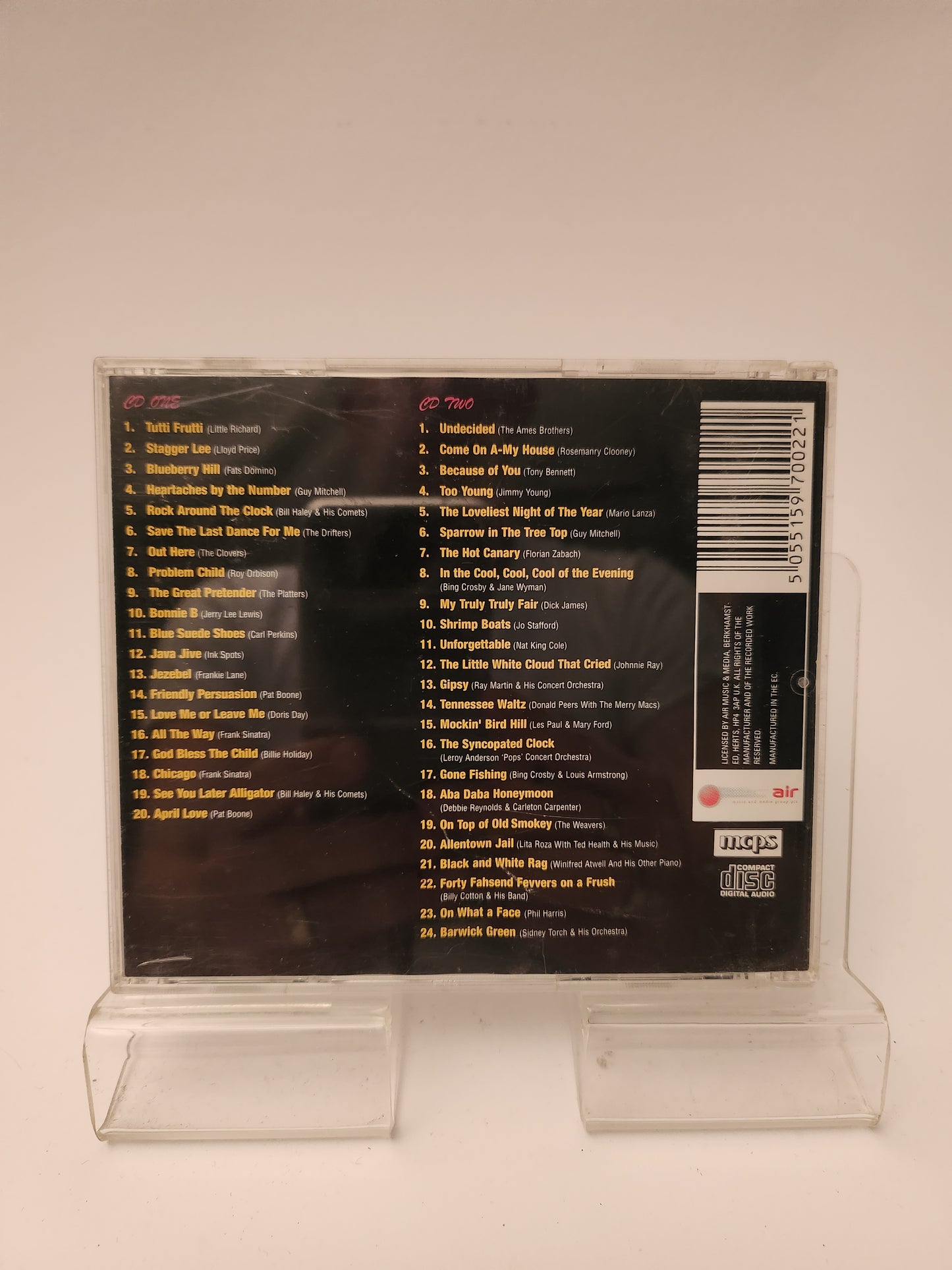 Hits of the 50's CD