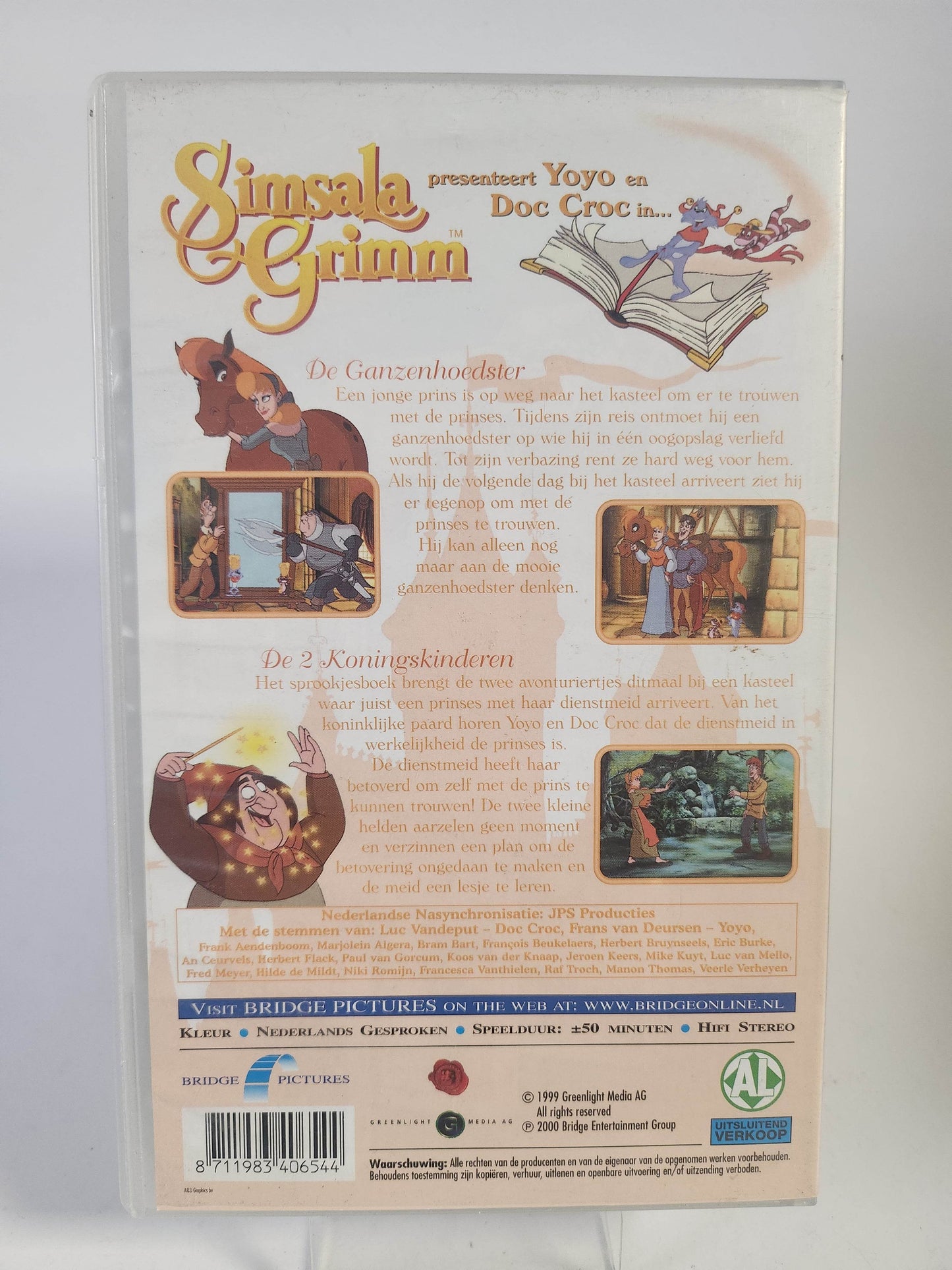 Simsala Grimm 4: Ganzenhoeder VHS Kids - Feniks Gameshop